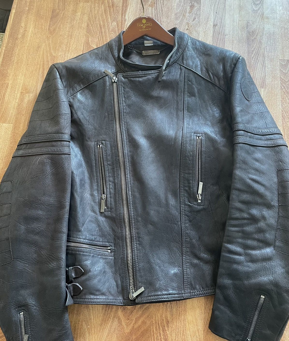 John galliano leather jacket outlet