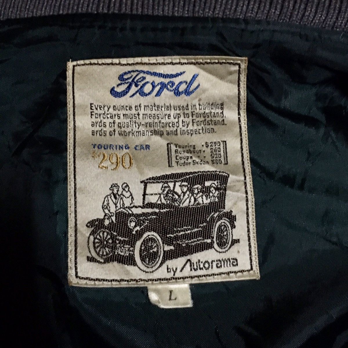Ford × Vintage Vtg Ford by Autorama Wool Varsity Jacket Size US L / EU 52-54 / 3 - 5 Thumbnail