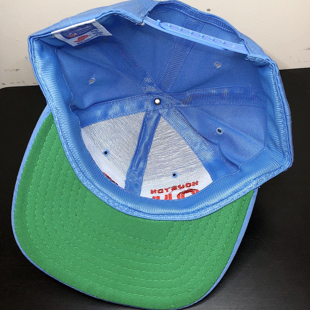 NFL × Vintage Vintage Houston Oilers 80s NFL Snapback Hat Size ONE SIZE - 3 Thumbnail