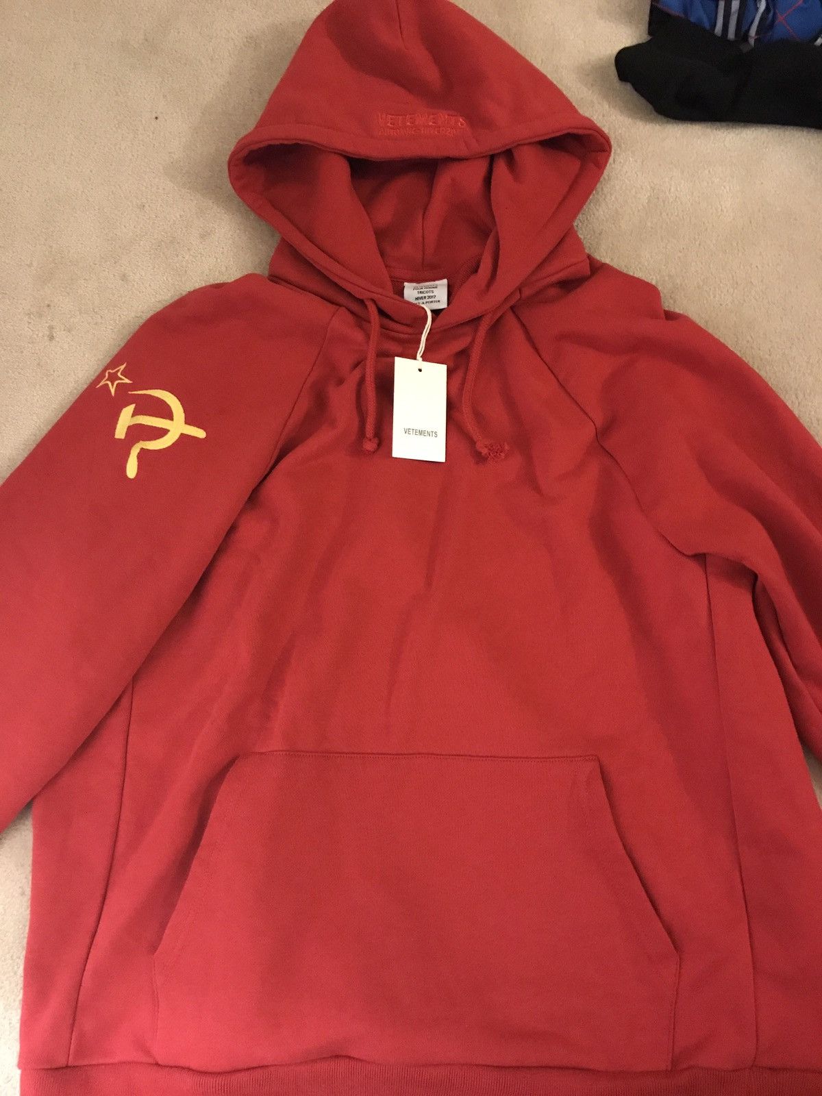 Vetements soviet outlet hoodie