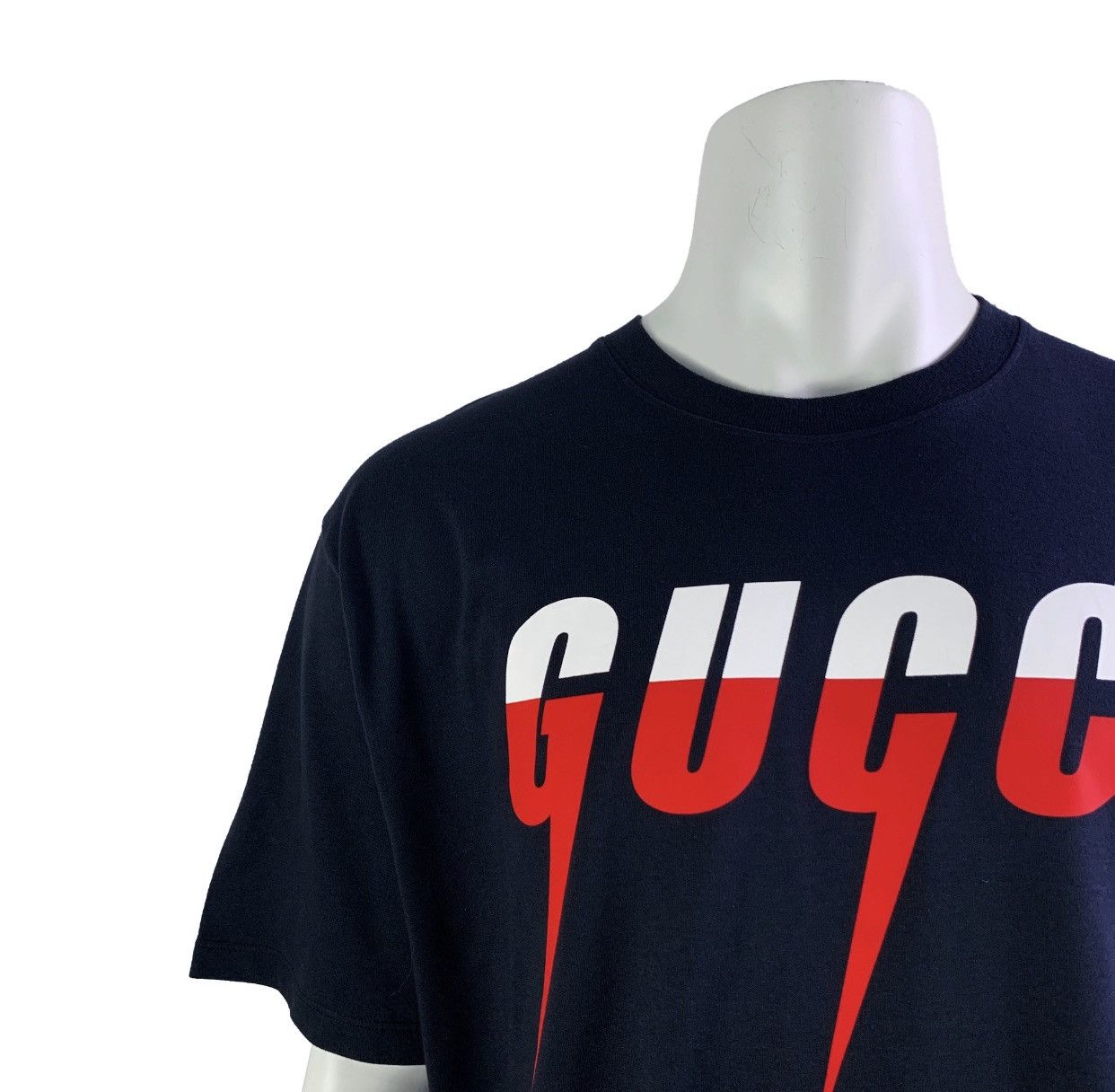 Gucci Gucci Blade Logo Printed Tee Size US L / EU 52-54 / 3 - 6 Thumbnail