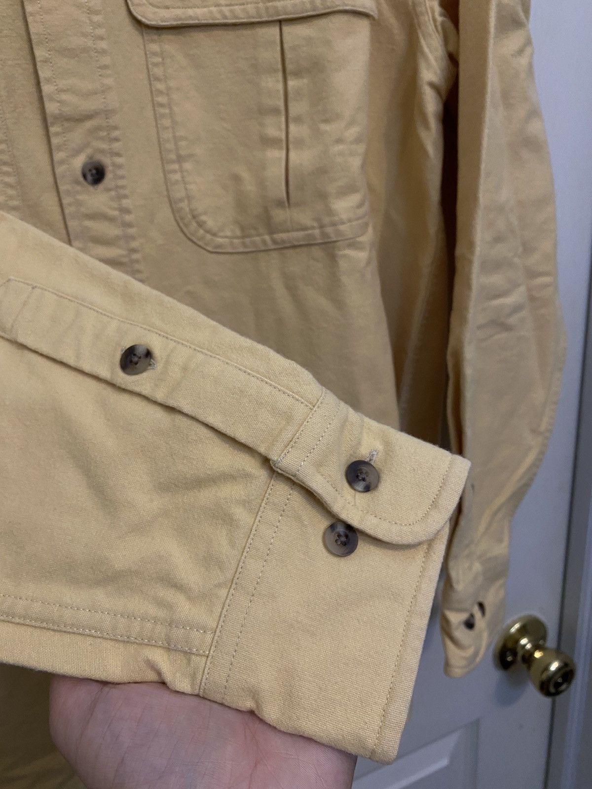 Cabelas Vintage Yellow Thick Button Up Shirt Size US M / EU 48-50 / 2 - 3 Thumbnail