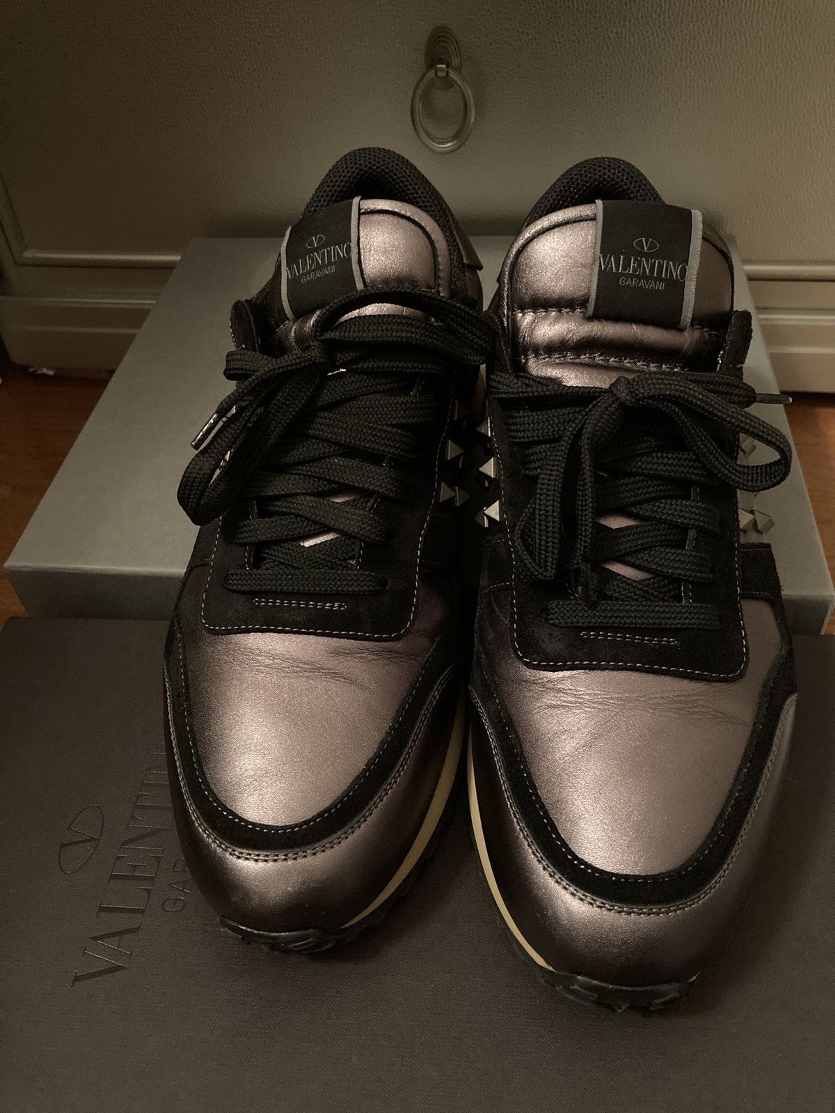 Valentino Valentino Garavani Rockrunner Sneakers Size US 11 / EU 44 - 3 Thumbnail