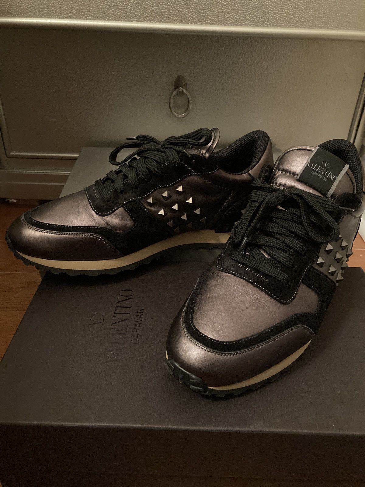 Valentino Valentino Garavani Rockrunner Sneakers Size US 11 / EU 44 - 1 Thumbnail
