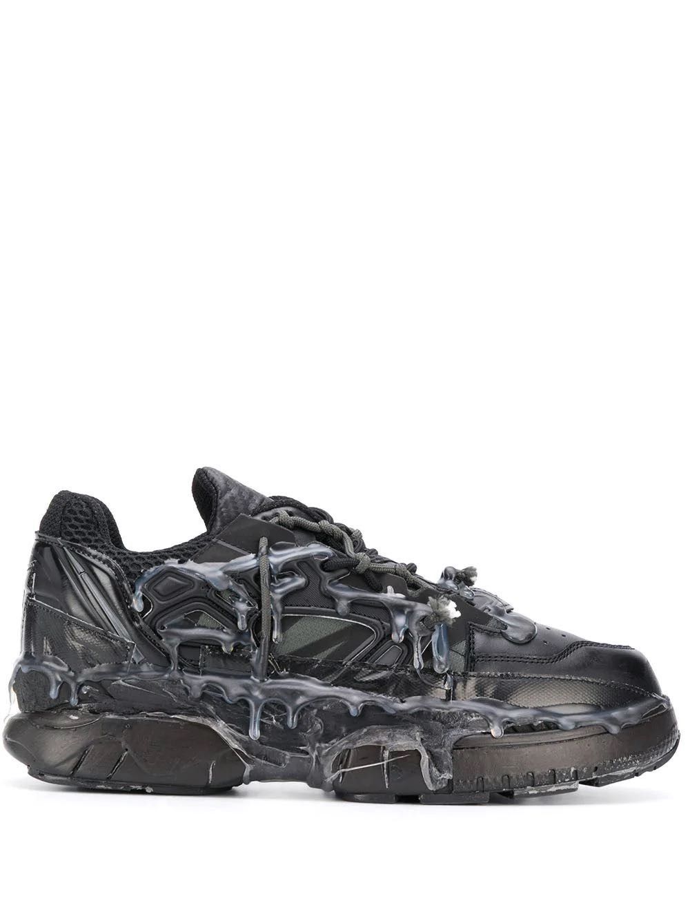 Vintage Maison Margiela Melting-effect Fusion Sneakers | Grailed