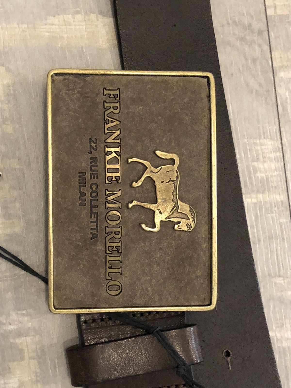 frankie morello belt