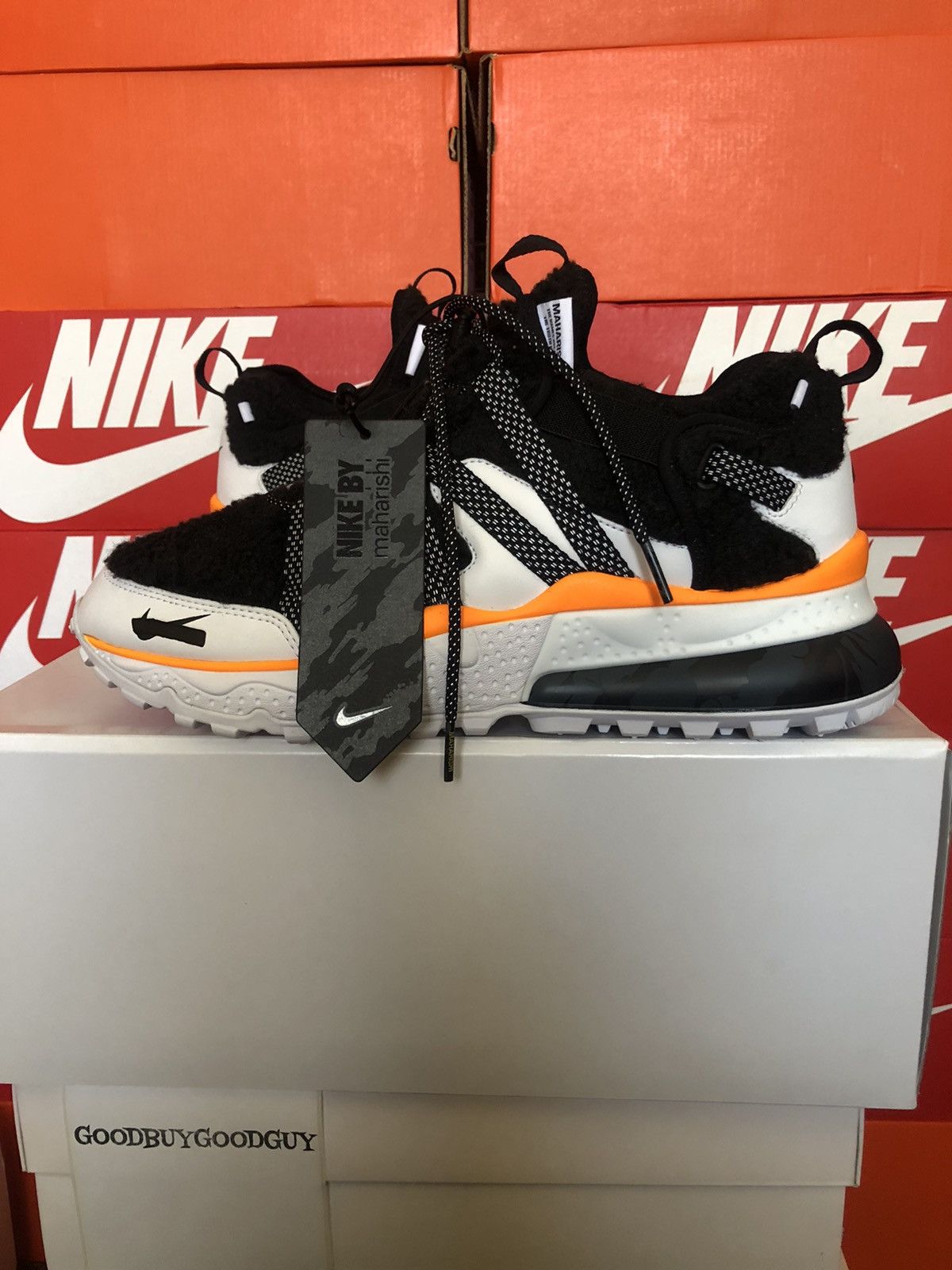 Nike NikeID x Maharishi Air Max 270 Bowfin US10.5 Grailed