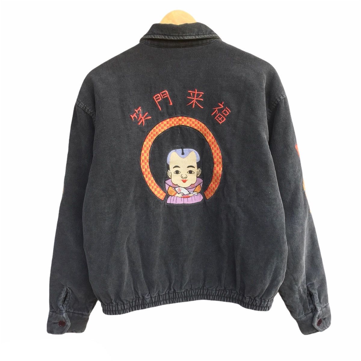 Dry Bones Dry Bones Tailor Hat Corduroy Jacket Embroidered Sukajan L Size US L / EU 52-54 / 3 - 2 Thumbnail