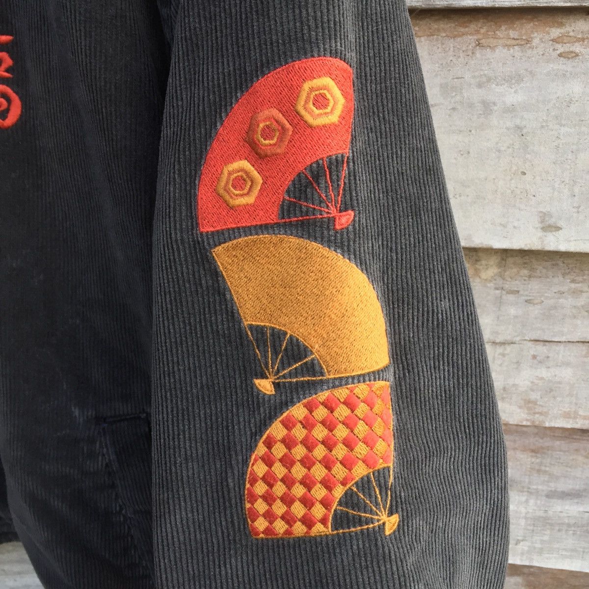 Dry Bones Dry Bones Tailor Hat Corduroy Jacket Embroidered Sukajan L Size US L / EU 52-54 / 3 - 6 Thumbnail