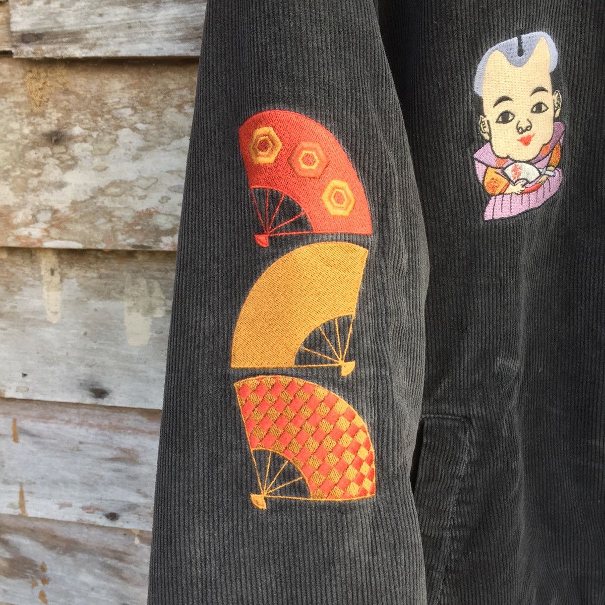 Dry Bones Dry Bones Tailor Hat Corduroy Jacket Embroidered Sukajan L Size US L / EU 52-54 / 3 - 5 Thumbnail