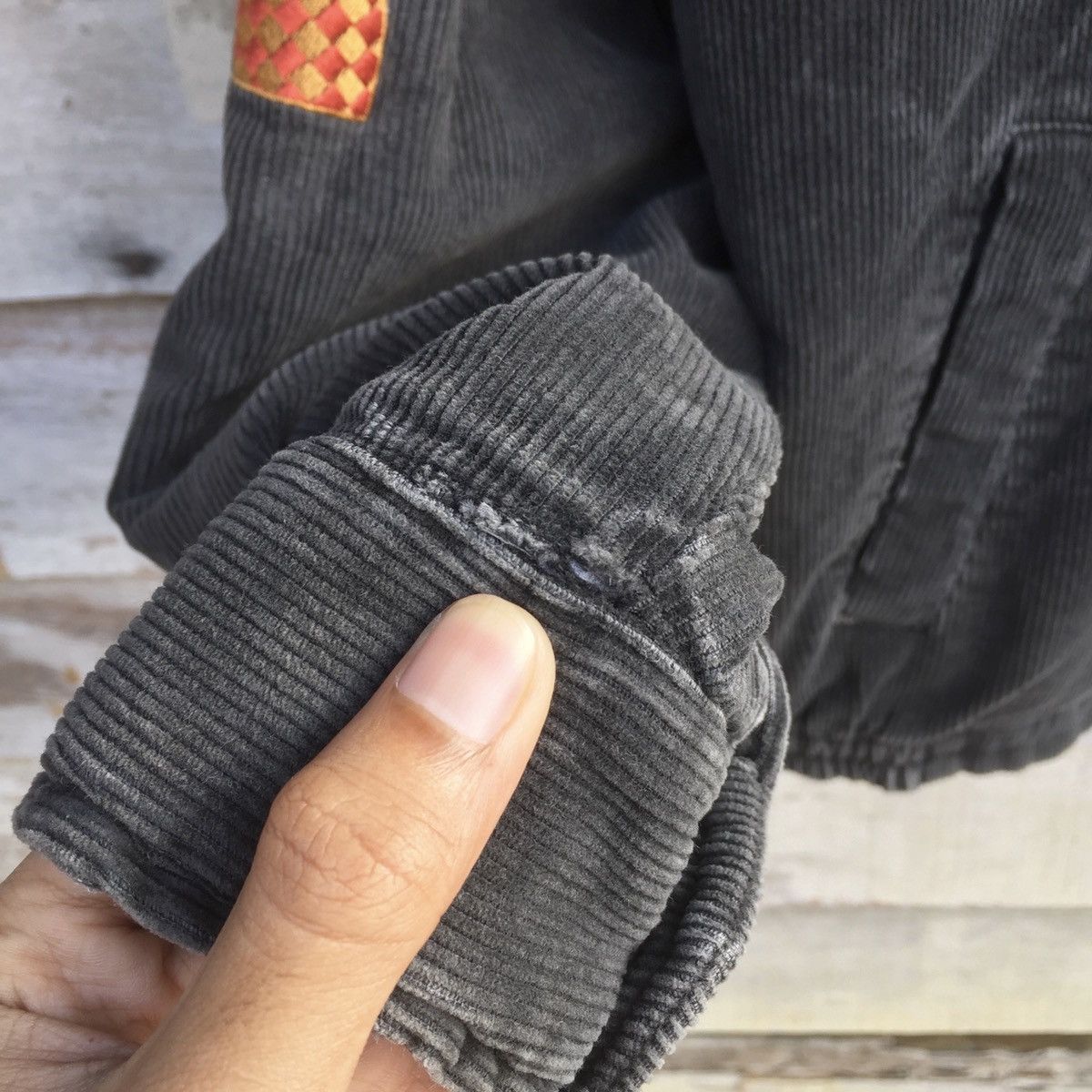 Dry Bones Dry Bones Tailor Hat Corduroy Jacket Embroidered Sukajan L Size US L / EU 52-54 / 3 - 8 Thumbnail