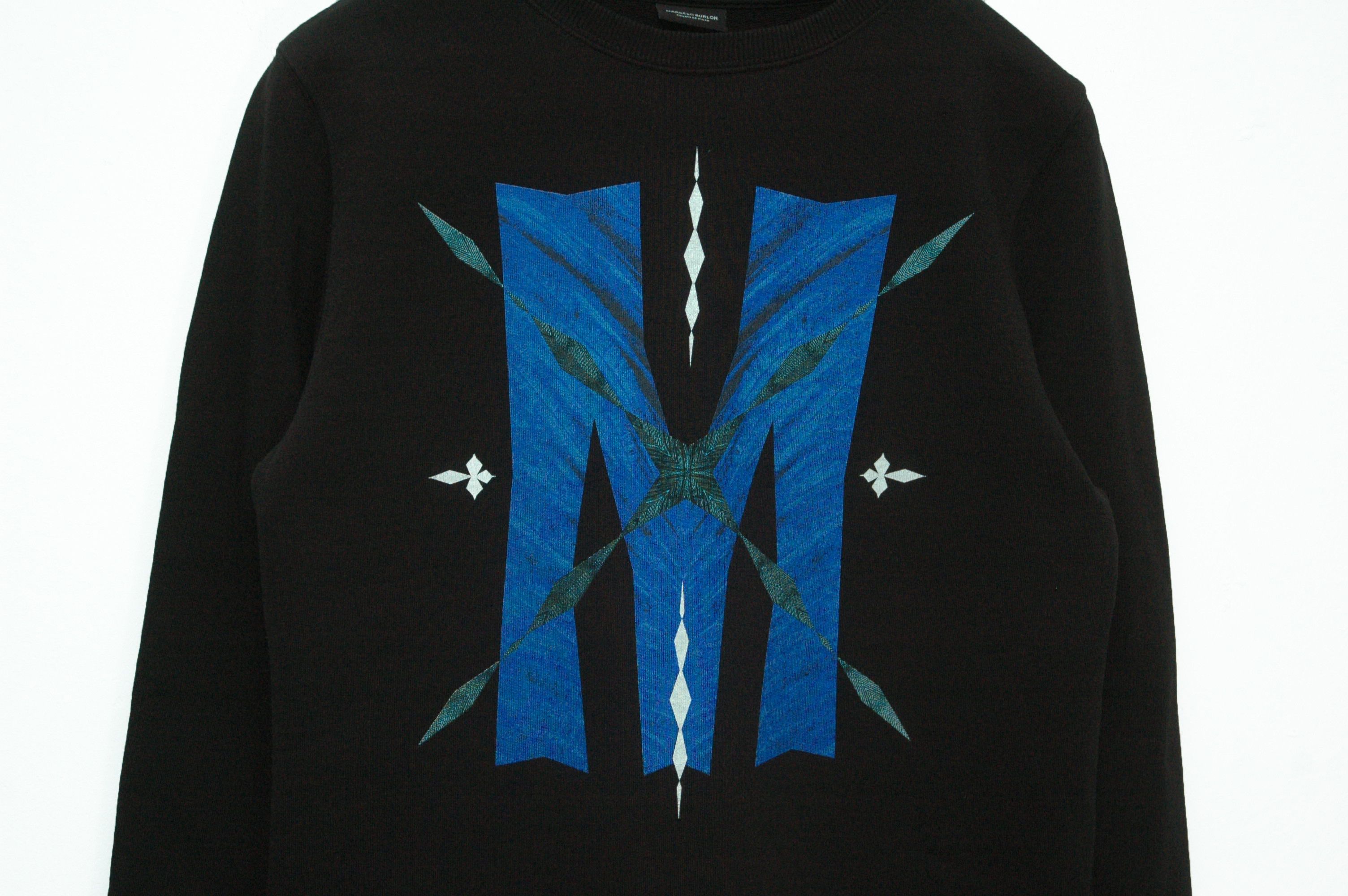Marcelo Burlon Marcelo Burlon Sweatshirt Big Logo Size US M / EU 48-50 / 2 - 2 Thumbnail