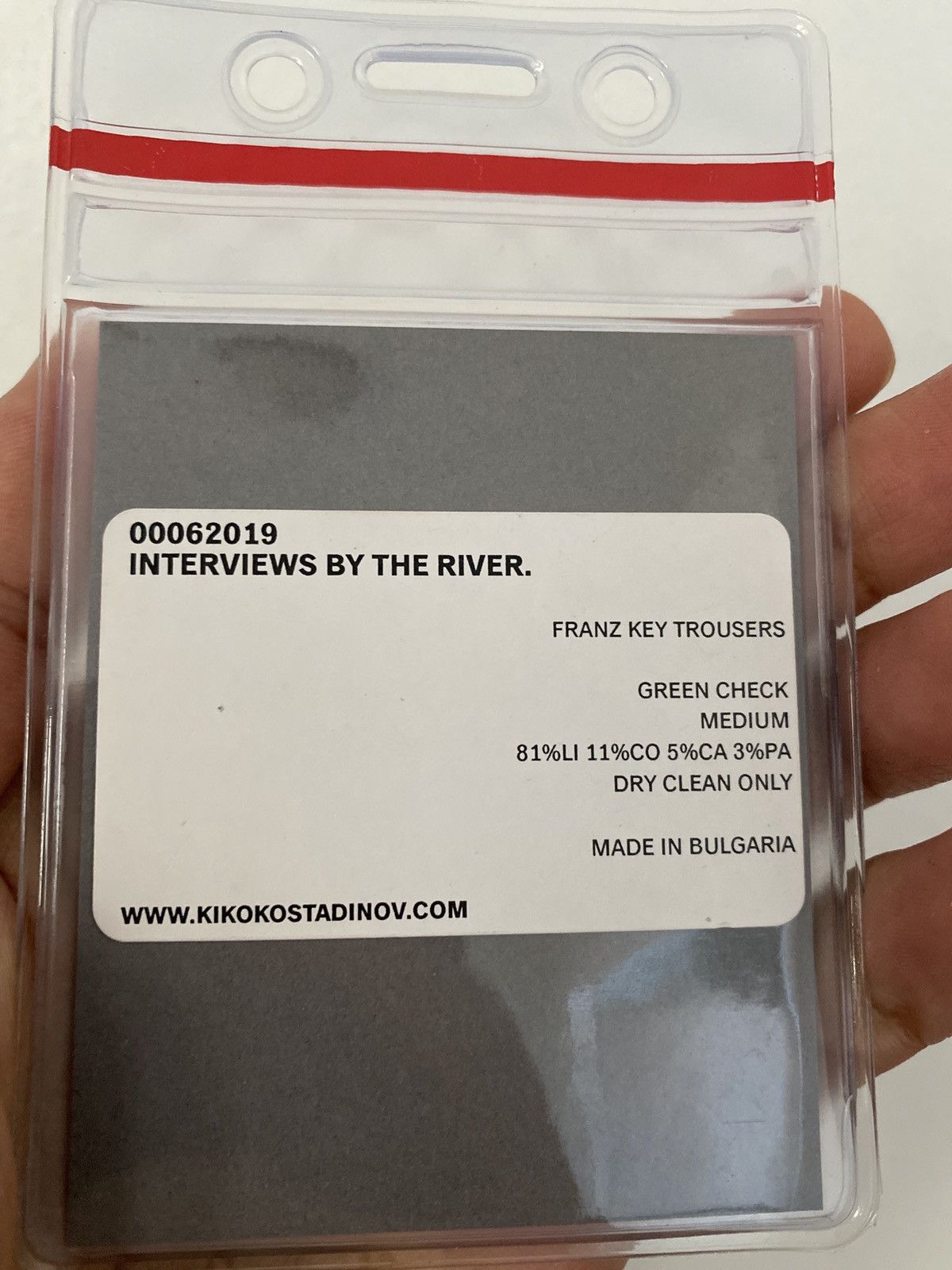 Kiko Kostadinov SS2019 Franz Key Trousers Size US 32 / EU 48 - 12 Thumbnail