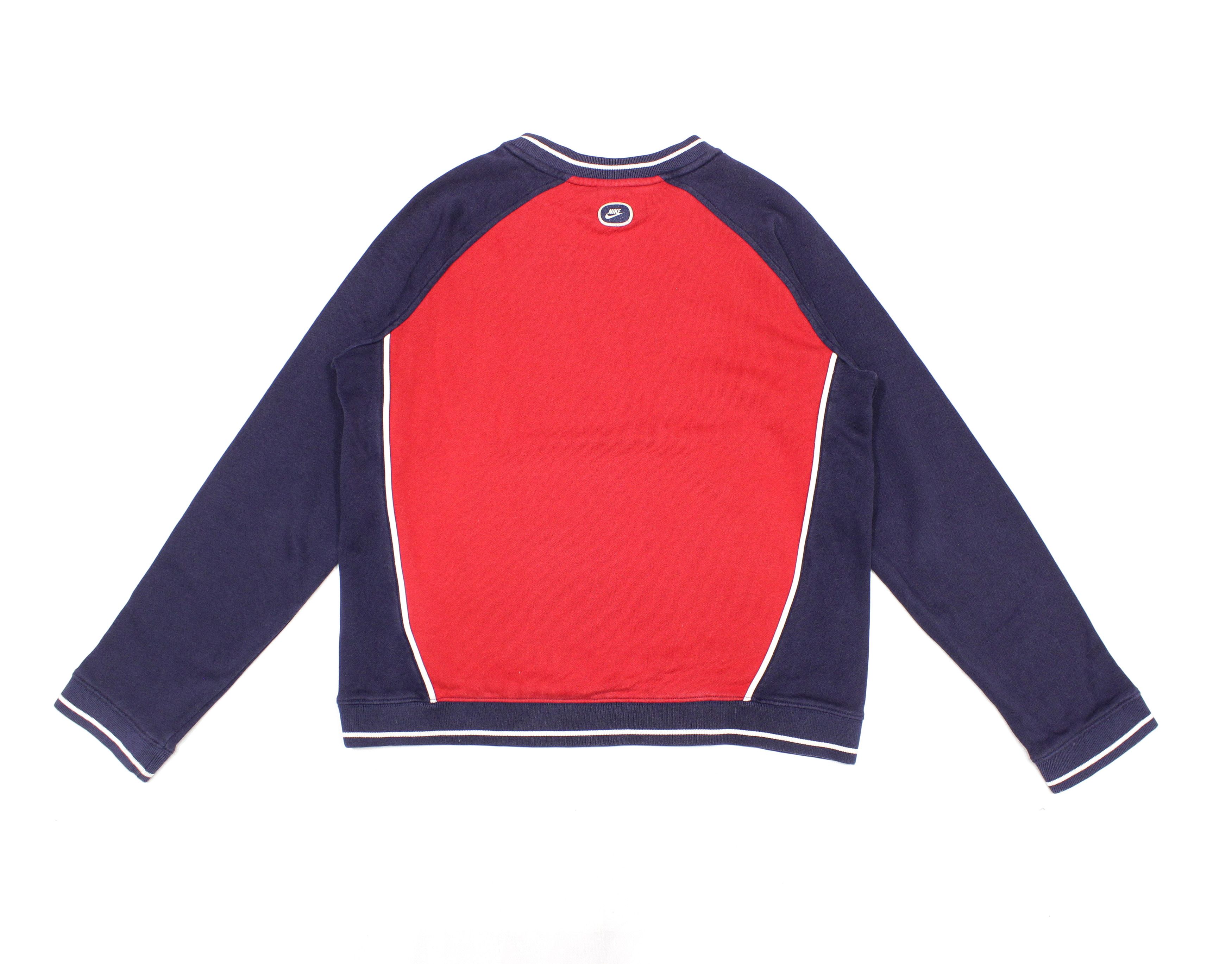 Nike Big Logo Swoosh Washed Sweatshirt Size US S / EU 44-46 / 1 - 2 Thumbnail