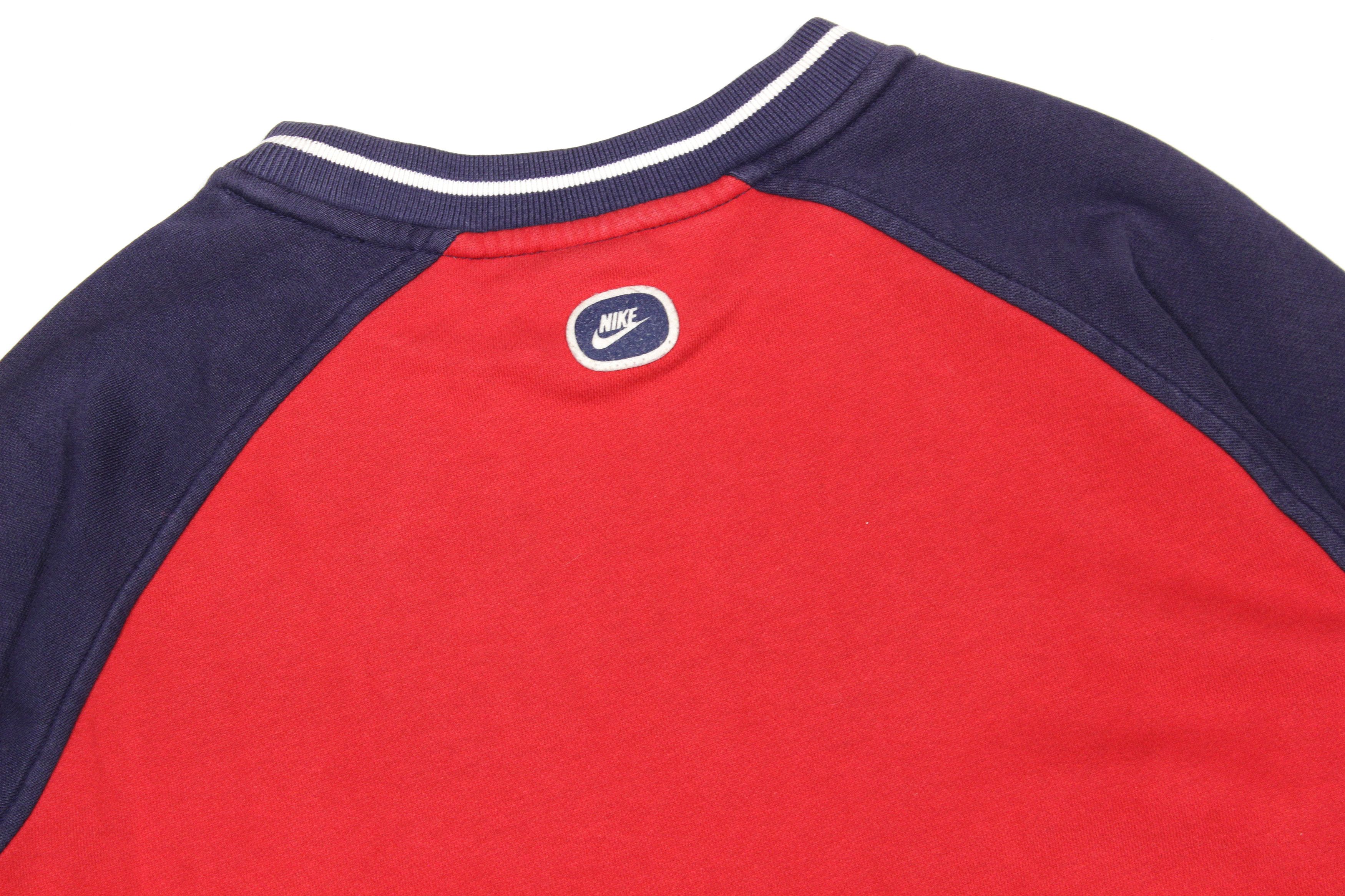 Nike Big Logo Swoosh Washed Sweatshirt Size US S / EU 44-46 / 1 - 4 Thumbnail