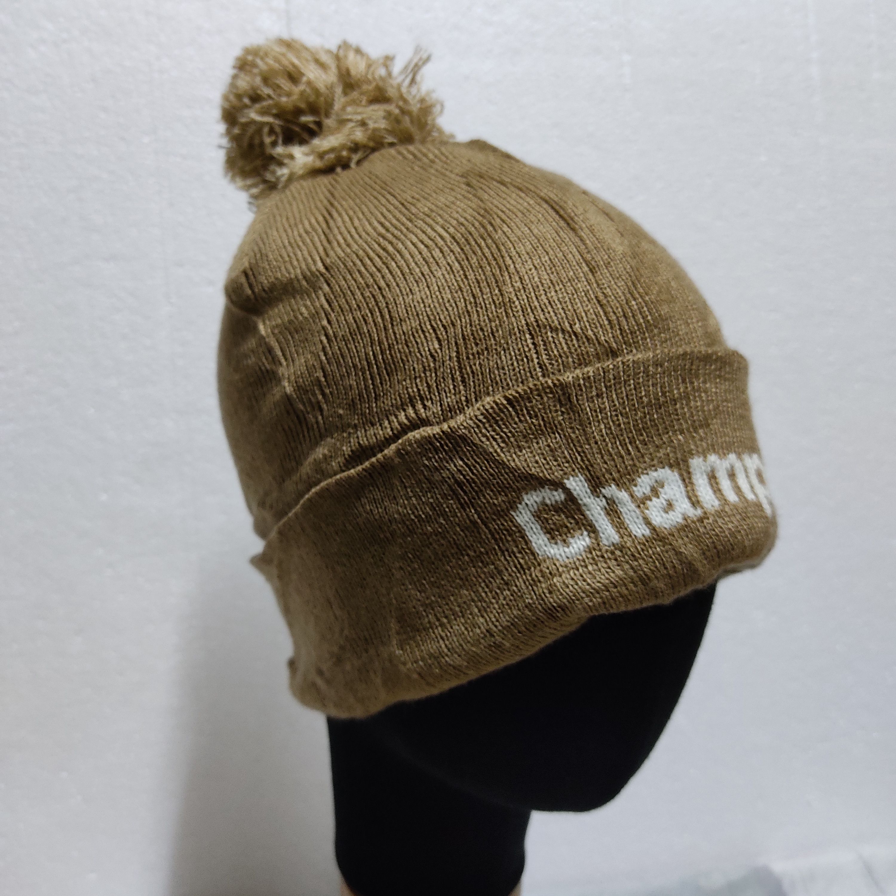 Champion Champion Small Logo Beanie Knitted Size ONE SIZE - 3 Thumbnail