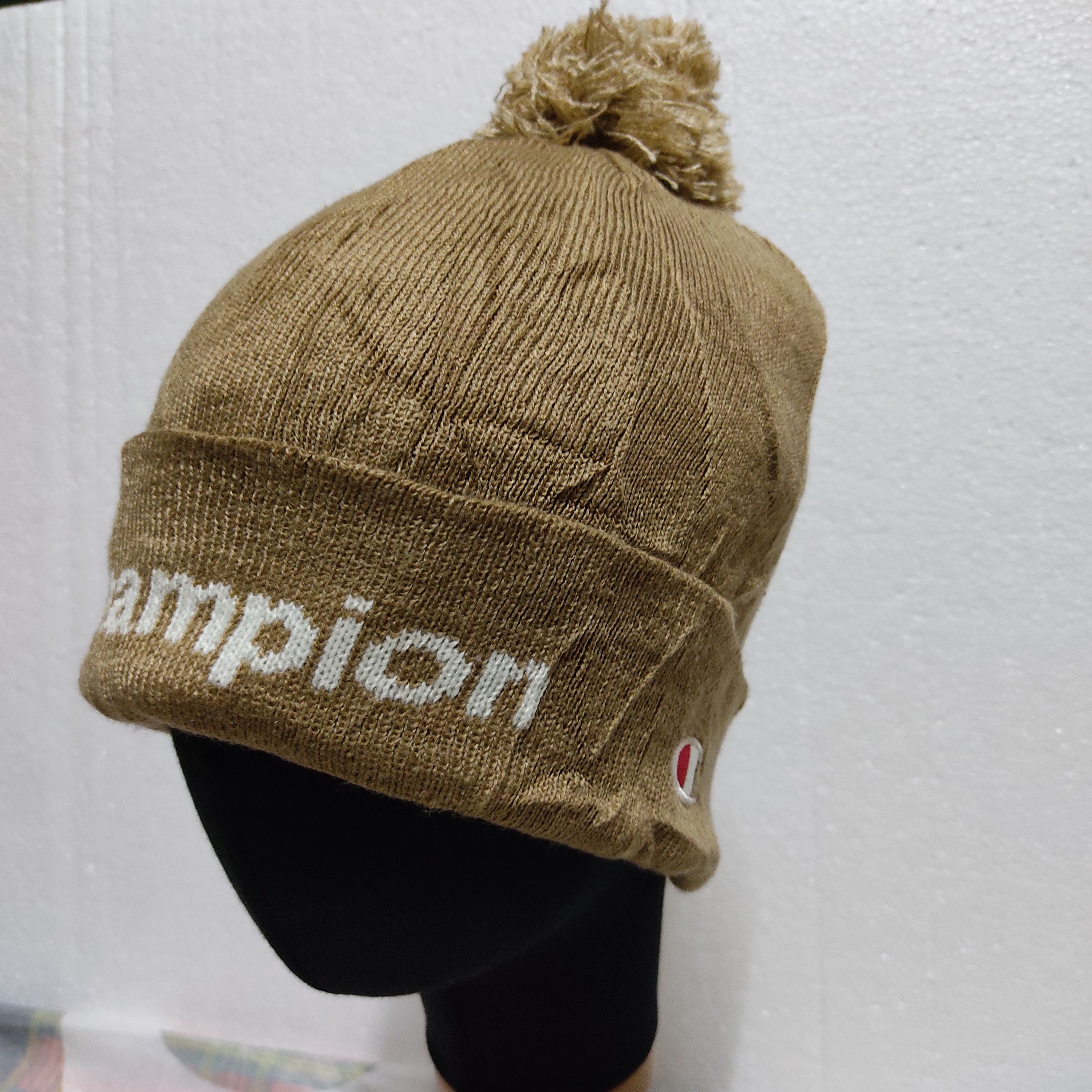 Champion Champion Small Logo Beanie Knitted Size ONE SIZE - 2 Thumbnail