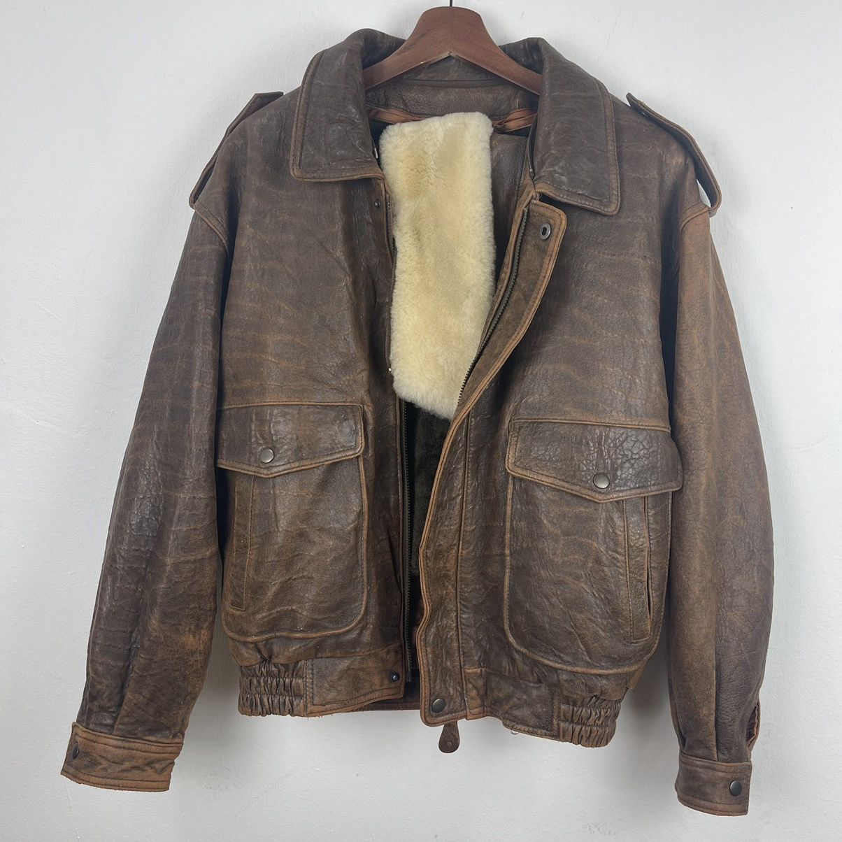 Leather Vintage COOL JOE CLASSIC leather jacket Size US L / EU 52-54 / 3 - 21 Thumbnail