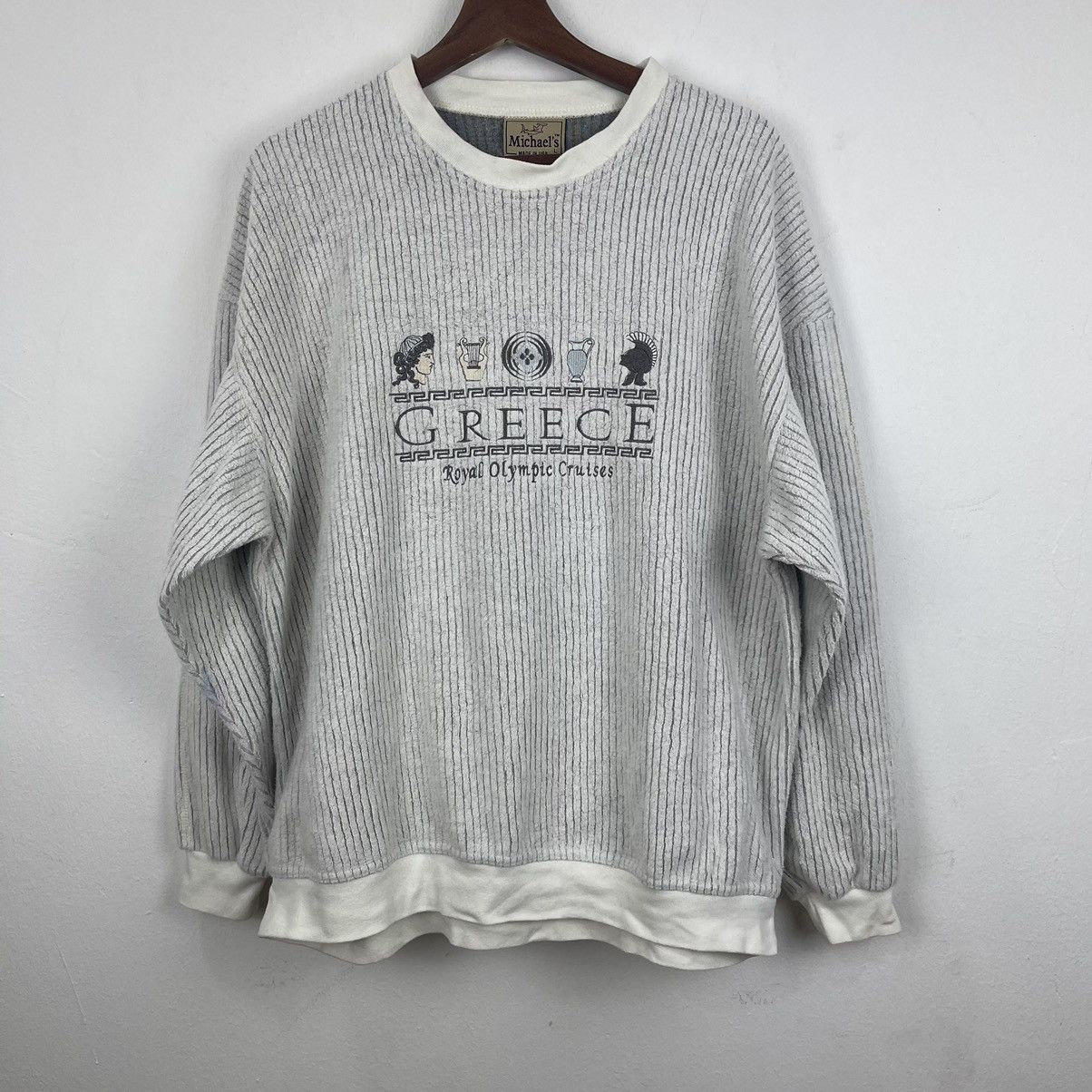 USA Olympics Greece Royal Olympic USA Cruises Sweatshirt Size US XL / EU 56 / 4 - 1 Thumbnail