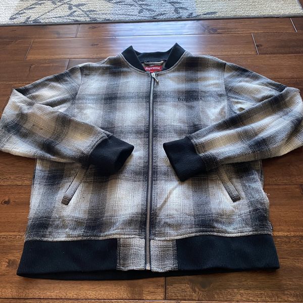 Supreme Shadow Plaid Bomber jacket | Grailed