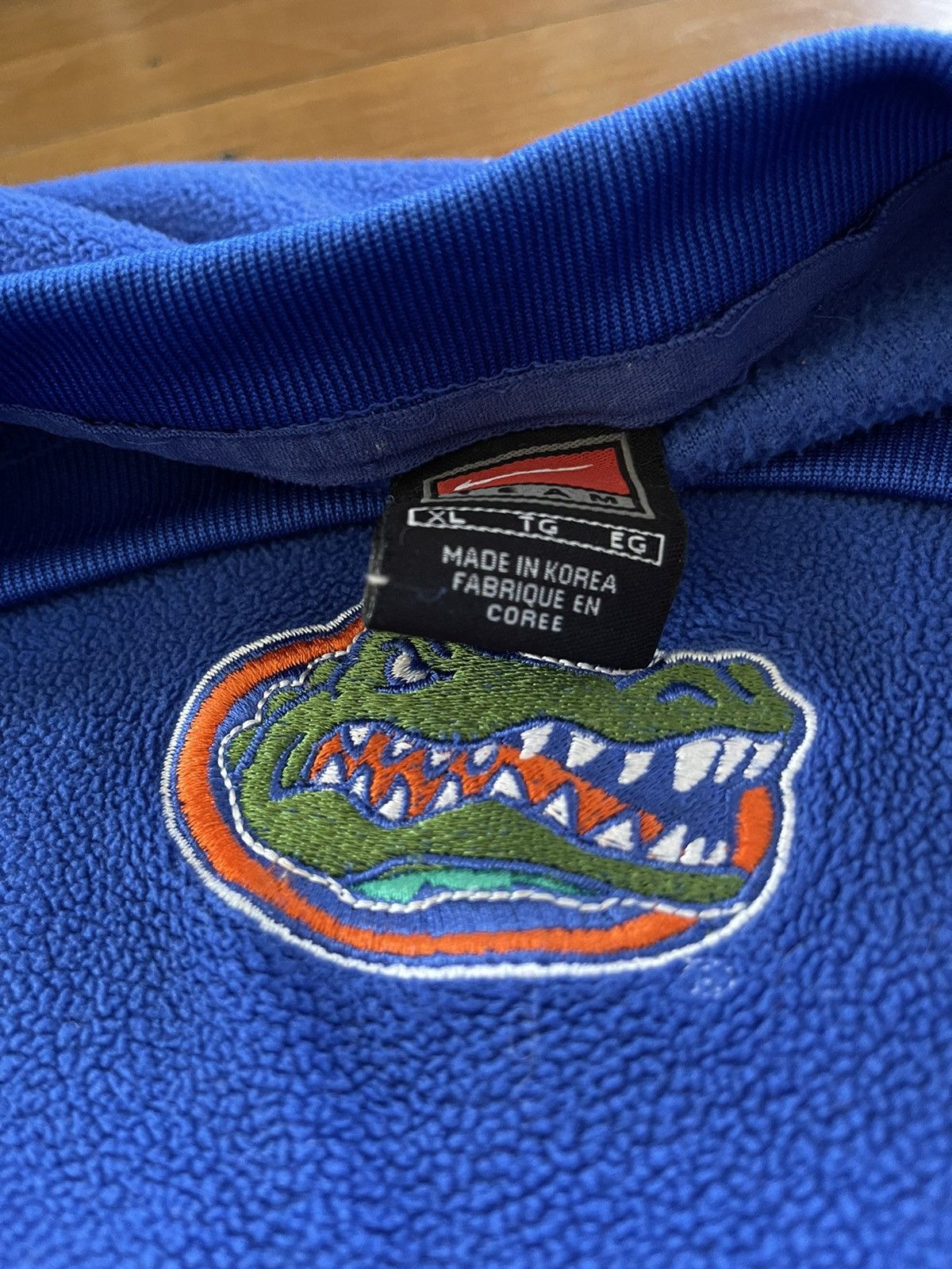 NCAA × Nike × Vintage Vintage Florida Gators Small Swoosh Mock Neck Fleece Travis Size US XL / EU 56 / 4 - 3 Thumbnail
