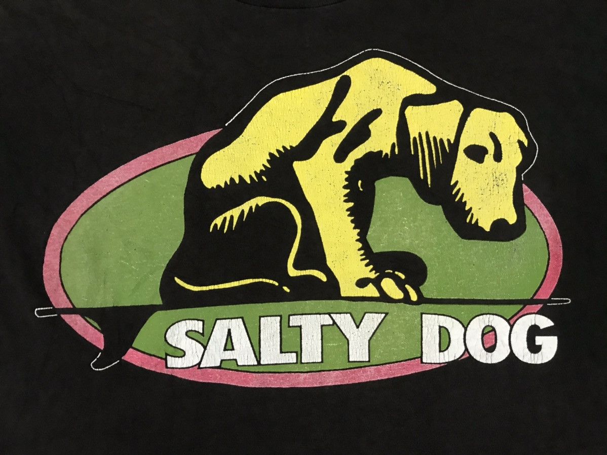 Vintage Vintage 90’s Shirt Salty Dog Movie Big Print Size L Size US L / EU 52-54 / 3 - 3 Thumbnail