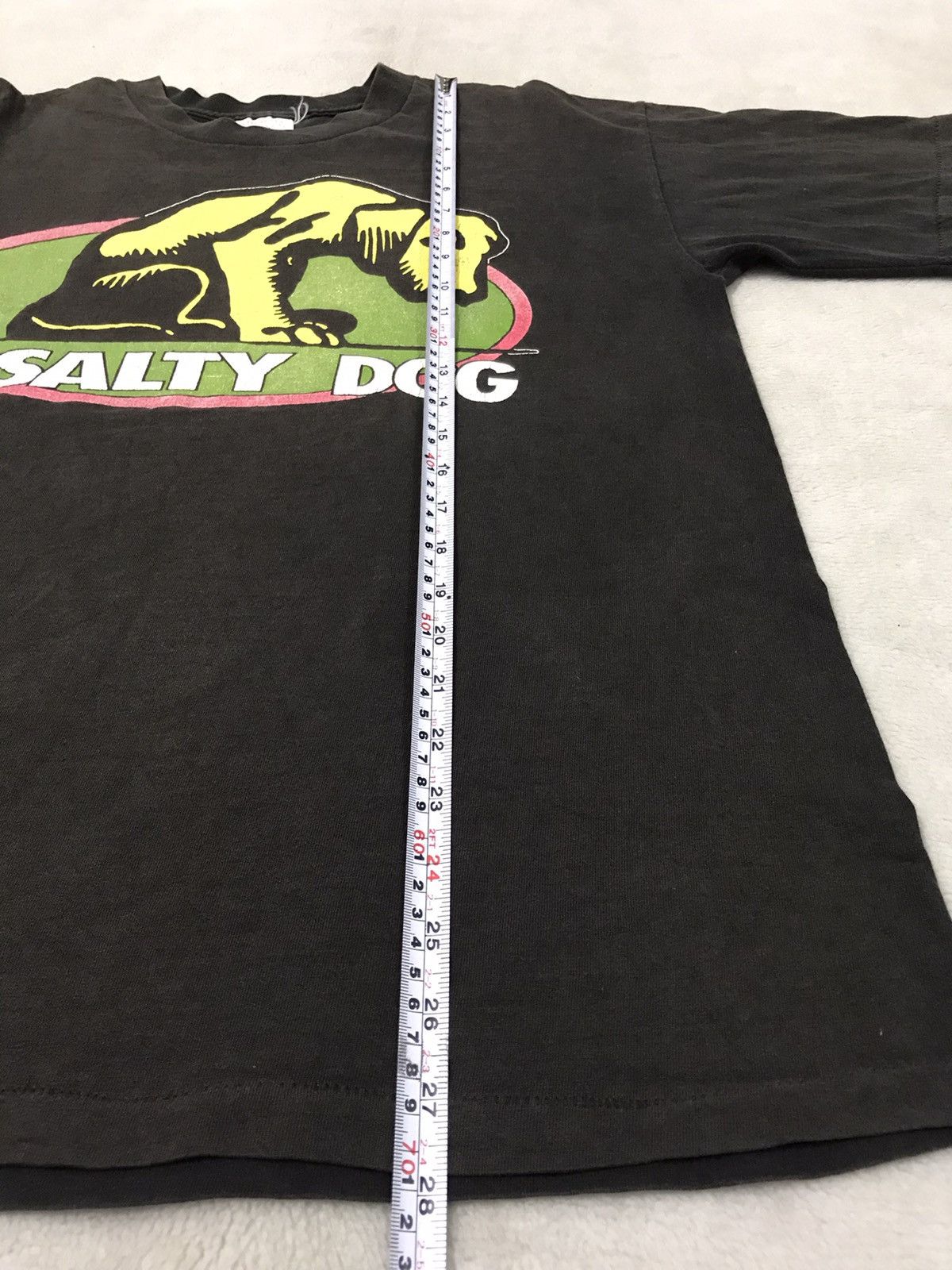 Vintage Vintage 90’s Shirt Salty Dog Movie Big Print Size L Size US L / EU 52-54 / 3 - 6 Thumbnail