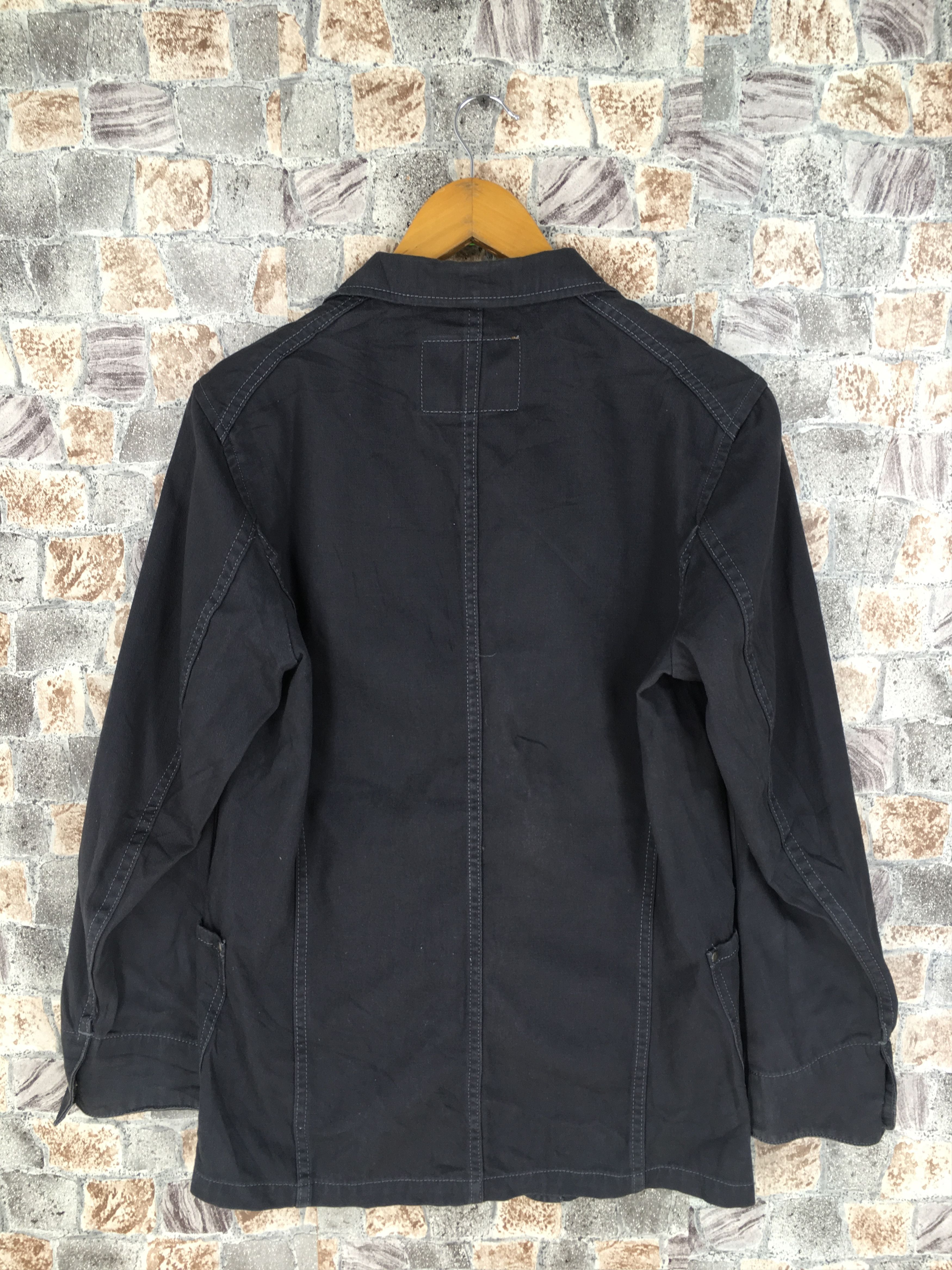 Edwin × Vintage Vintage 80's EDWIN Jeans Jacket Blanket Workwear Denim Size US S / EU 44-46 / 1 - 8 Thumbnail