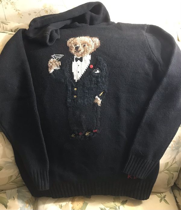 Polo Ralph Lauren Polo Ralph Lauren hooded martini bear sweater