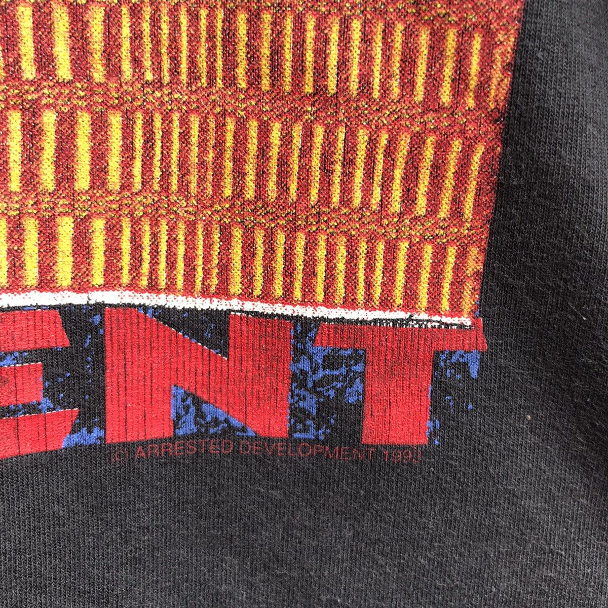 Rap Tees Vintage 90s ARRESTED DEVELOPMENT rap tee hiphop funk Size US L / EU 52-54 / 3 - 4 Thumbnail