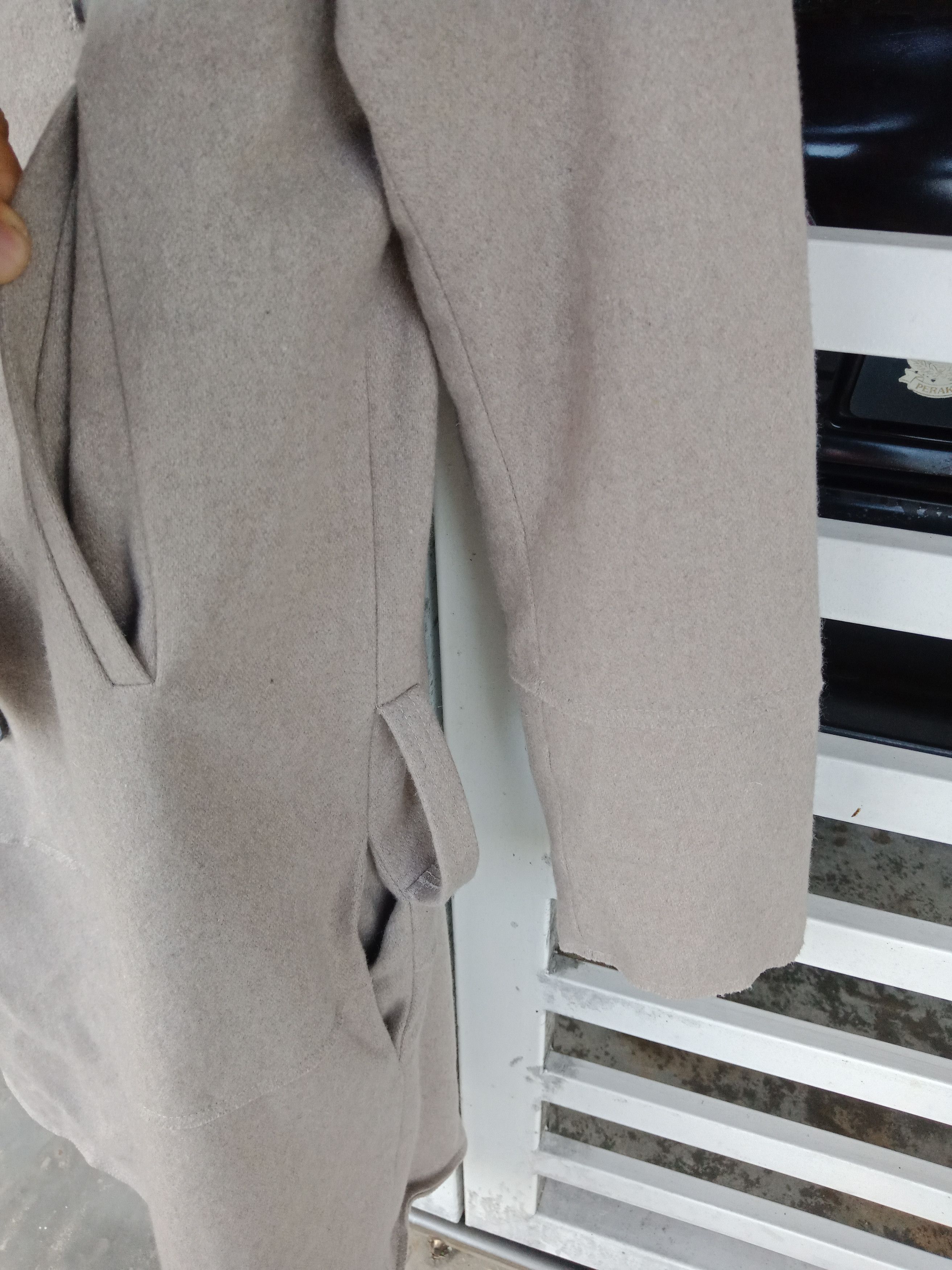 Acne Studios Acne Studios AW12 Cary Raw Paw Double-Breasted Wool Coat Size US M / EU 48-50 / 2 - 6 Thumbnail