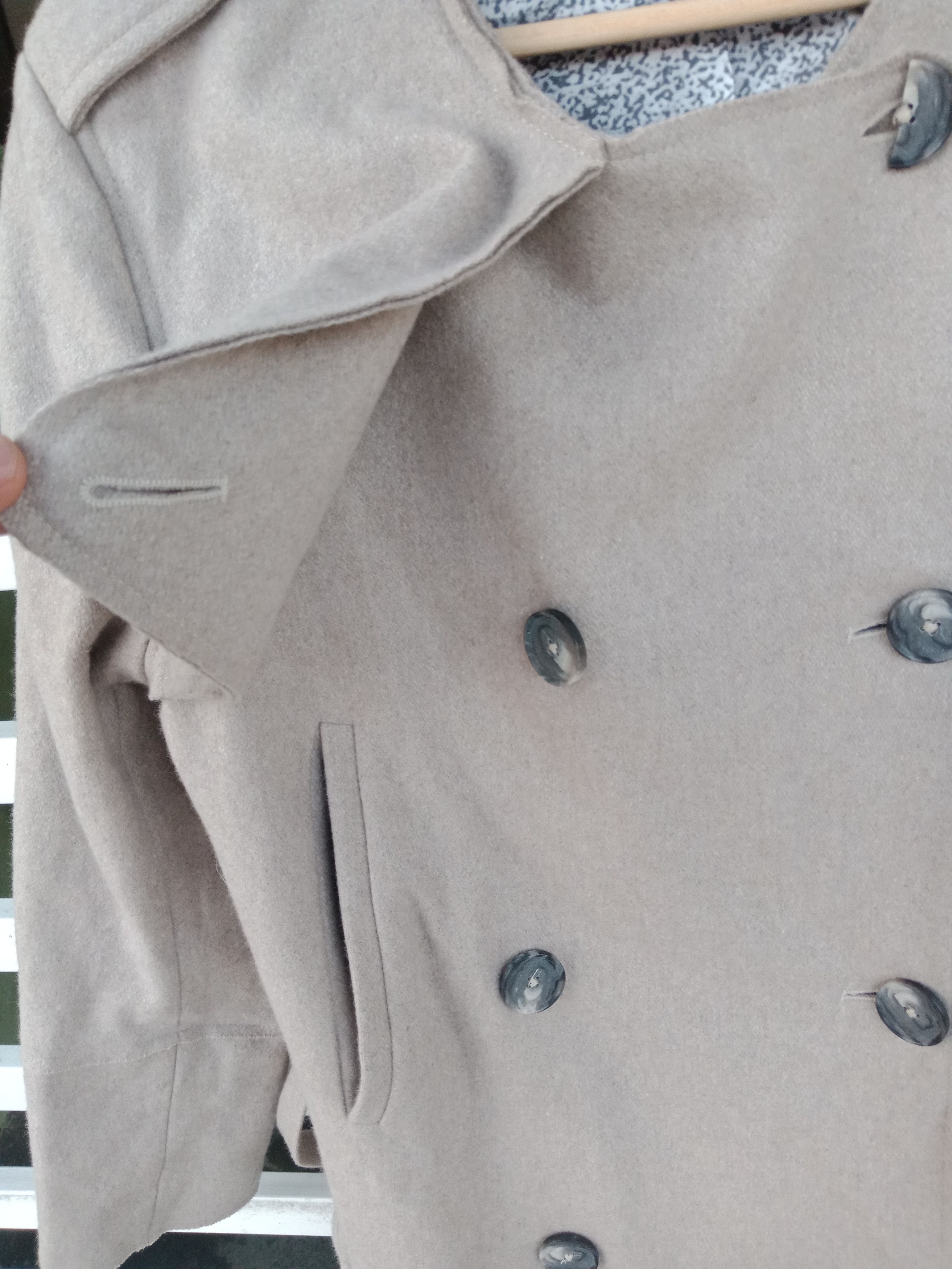 Acne Studios Acne Studios AW12 Cary Raw Paw Double-Breasted Wool Coat Size US M / EU 48-50 / 2 - 9 Thumbnail