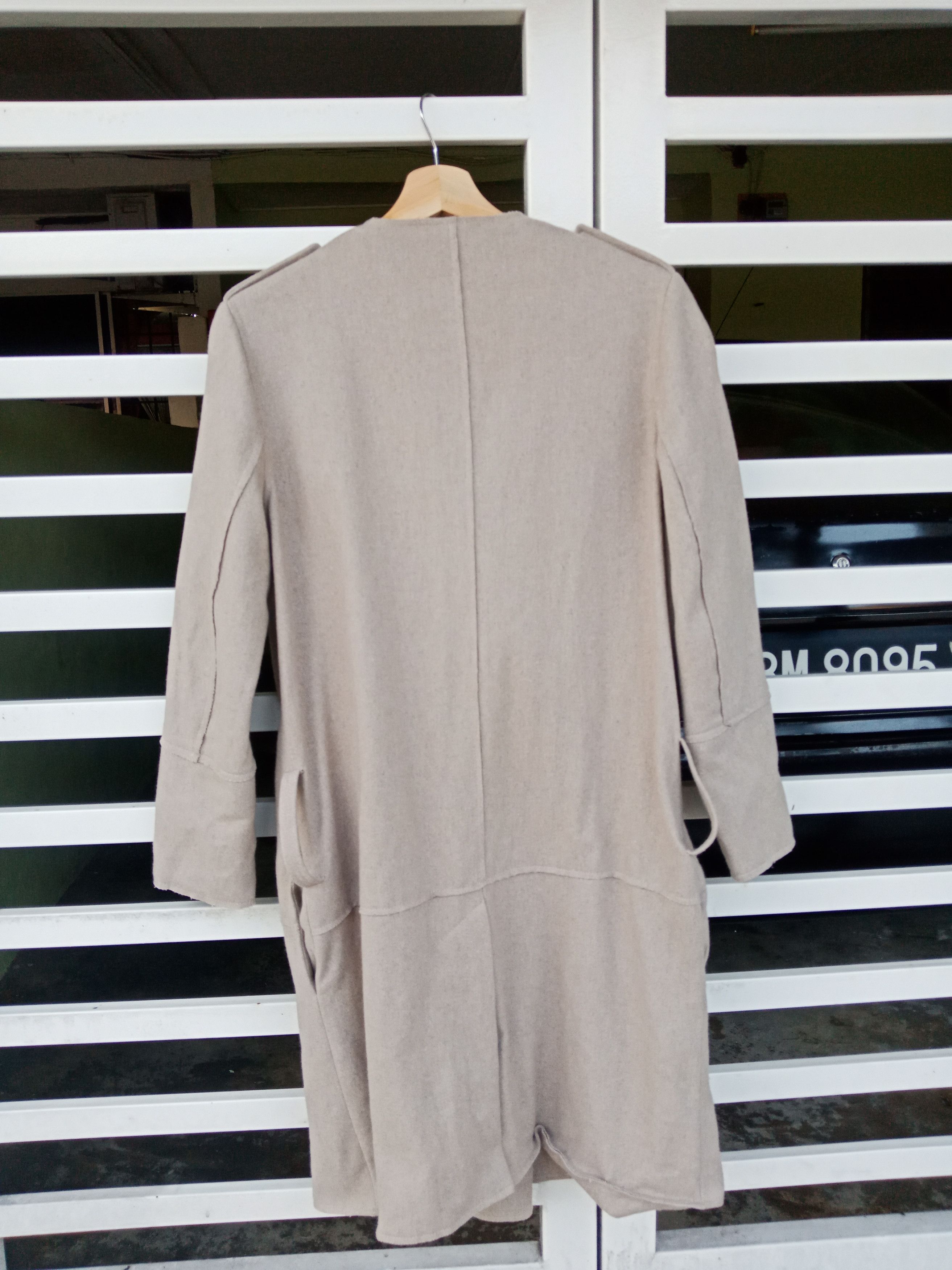 Acne Studios Acne Studios AW12 Cary Raw Paw Double-Breasted Wool Coat Size US M / EU 48-50 / 2 - 2 Thumbnail