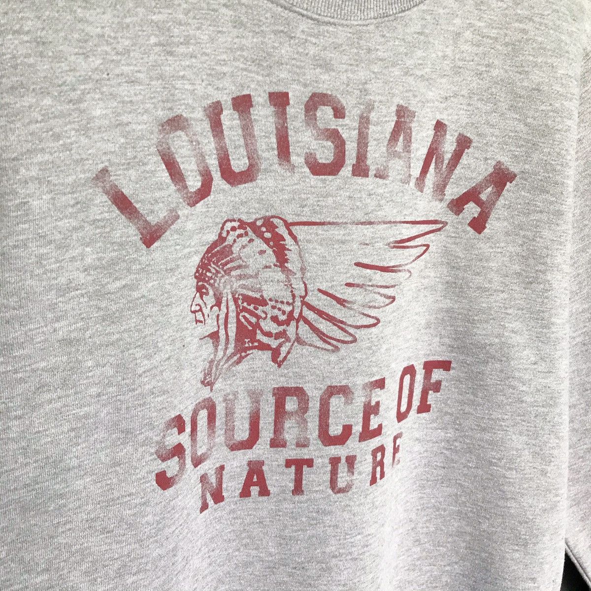 Vintage Louisiana Source Of Nature Crewneck Sweatshirt Size M Size US M / EU 48-50 / 2 - 5 Thumbnail