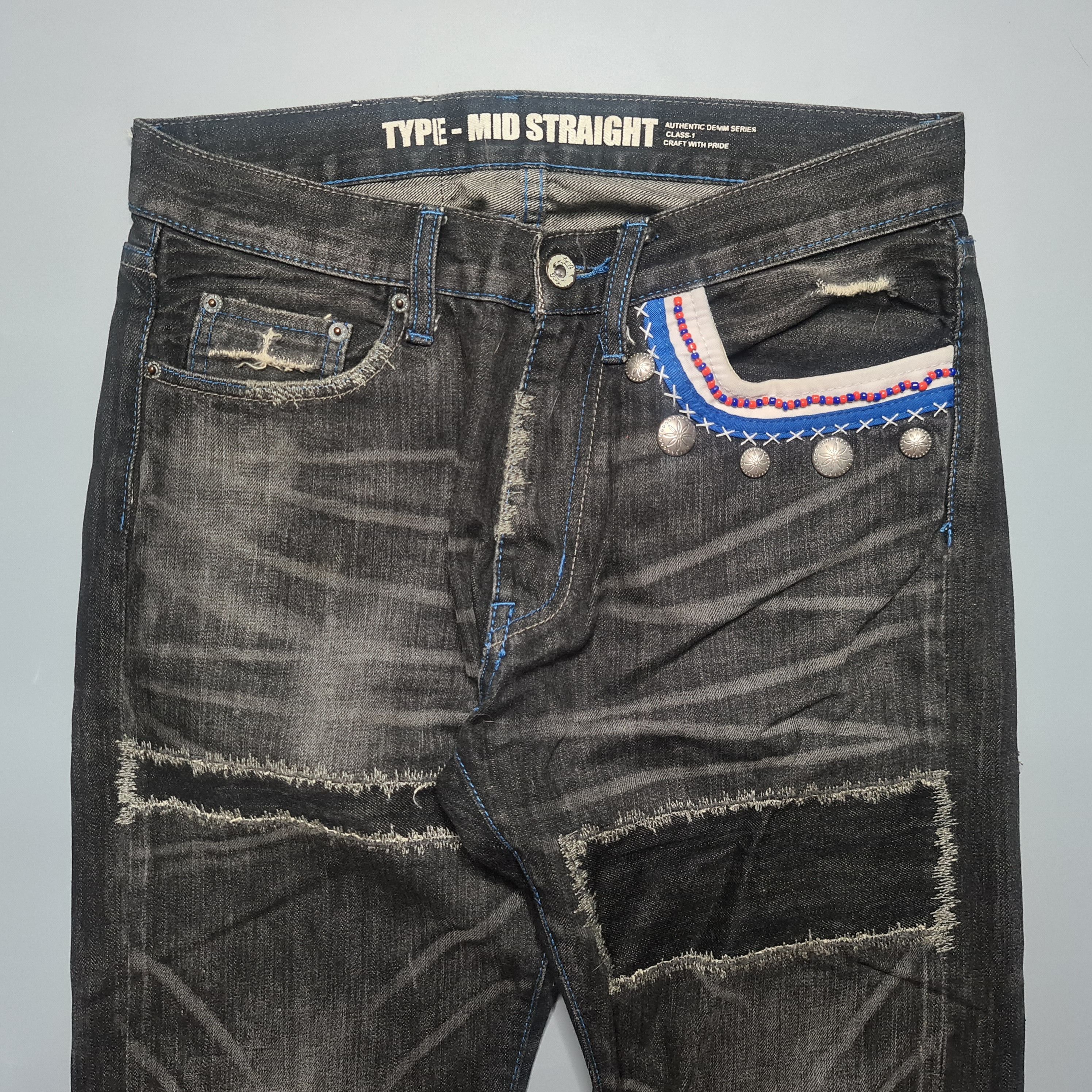 NEIGHBORHOOD 25S/S SAVAGE DENIM DP WIDE PANTS [ 251XBNH