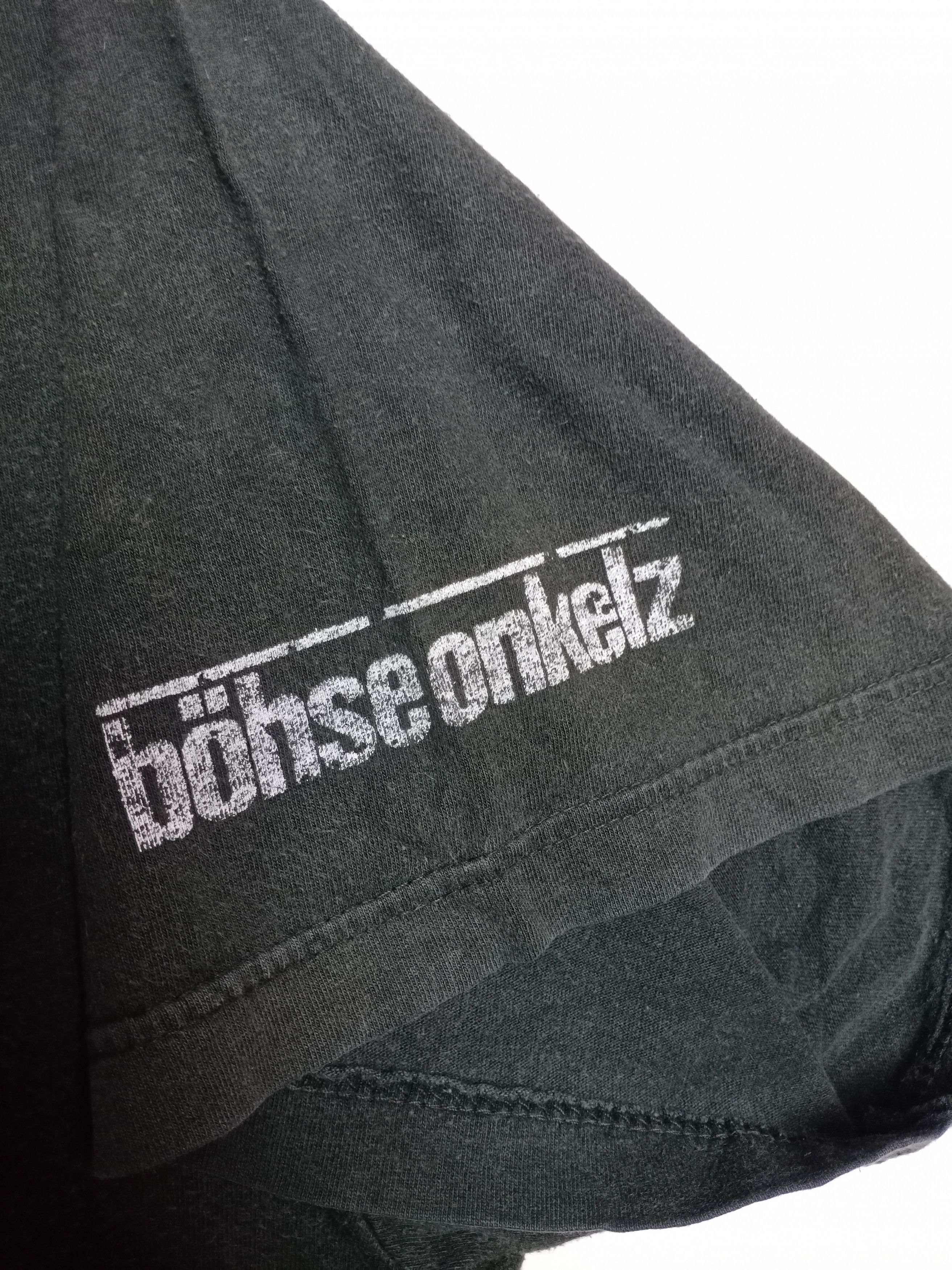 Band Tees × Vintage Vtg Bohse Onkelz Tour 1996 Germany Heavy Metal Band Tshirt Size US XL / EU 56 / 4 - 4 Thumbnail