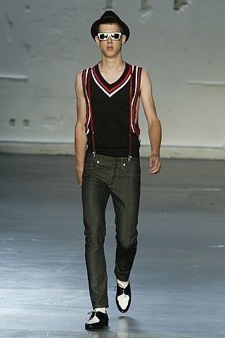 image of Dior Homme - Ss06 17Cm Raw Denim Jeans in Washed Black, Men's (Size 31)