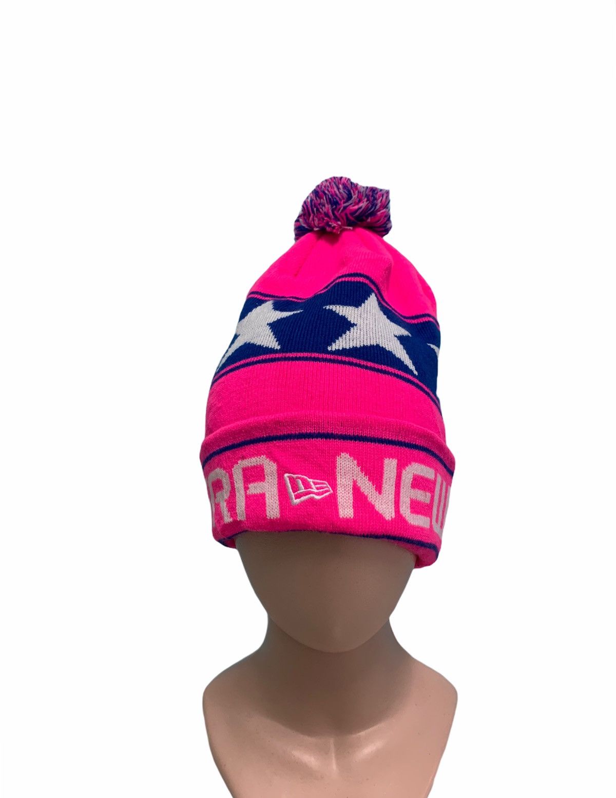 Japanese Brand × New Era RARE ‼️ Pink Star New Era Beanie Cap Nice Design Size ONE SIZE - 1 Thumbnail