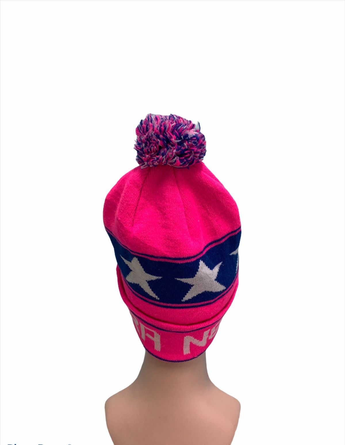 Japanese Brand × New Era RARE ‼️ Pink Star New Era Beanie Cap Nice Design Size ONE SIZE - 4 Thumbnail