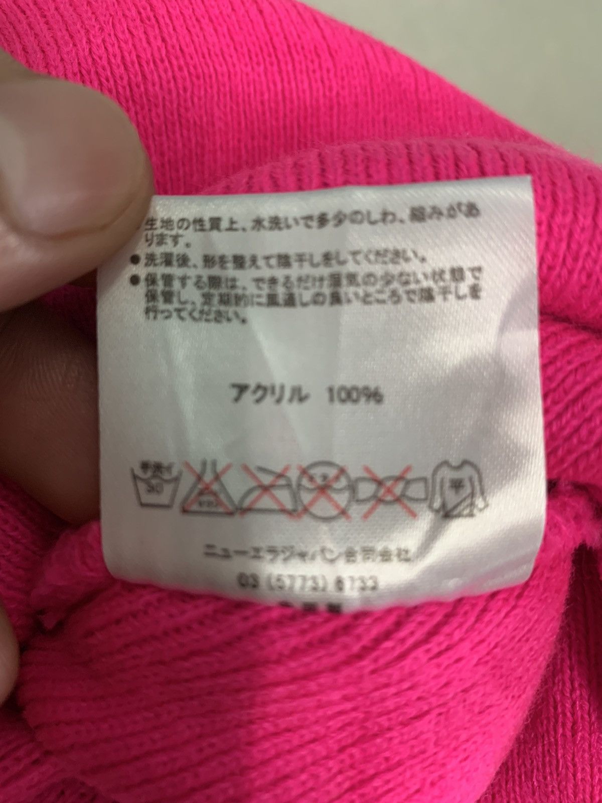 Japanese Brand × New Era RARE ‼️ Pink Star New Era Beanie Cap Nice Design Size ONE SIZE - 6 Thumbnail