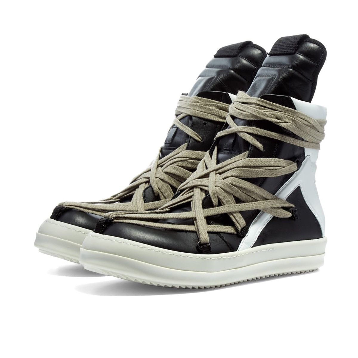 Rick Owens Rick Owens Megalace Geobaskets SS20, 57% OFF