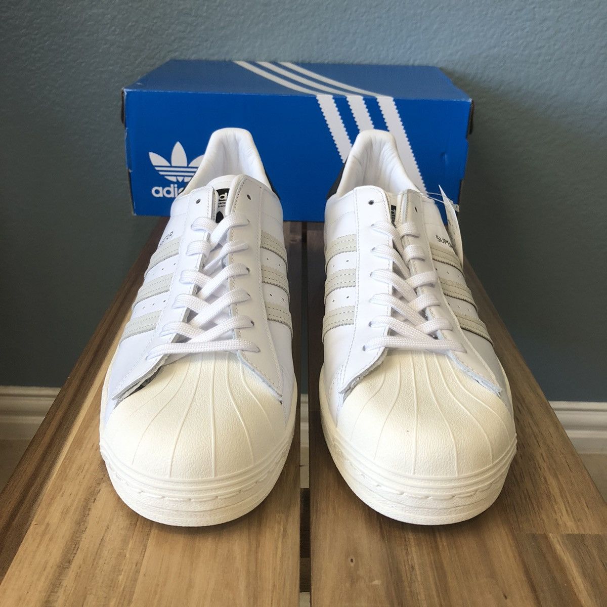 Adidas New Adidas Superstar Foundation Sneakers Men’s Shoes Size 12 Size US 12 / EU 45 - 2 Thumbnail
