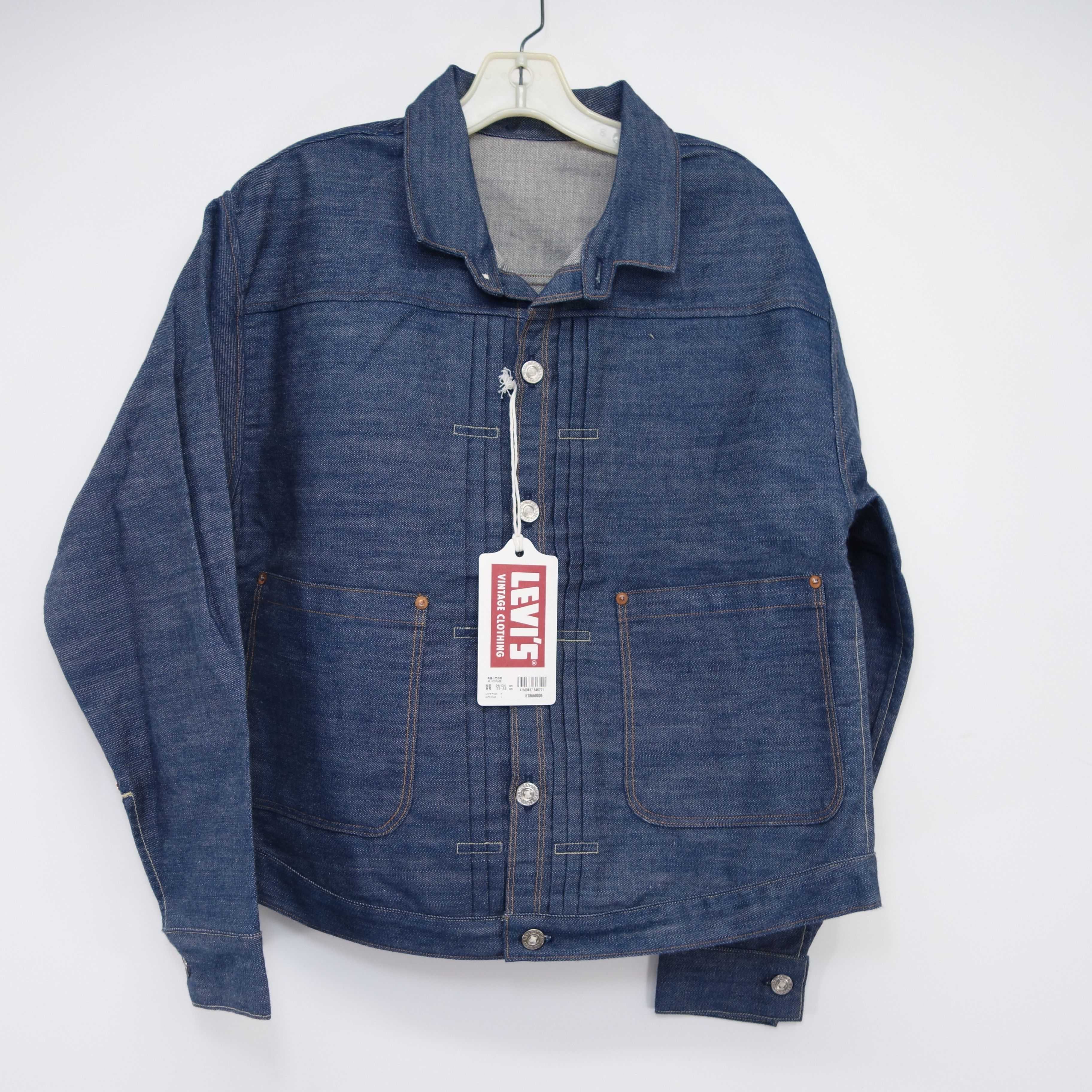 LVC 1880 Triple Pleat Blouse Denim Jacket - Proper Magazine