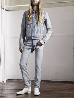 H&m distressed hot sale denim jacket