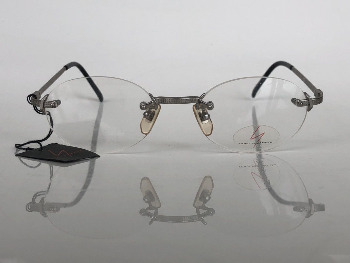 Yohji Yamamoto Yohji Yamamoto 51-7102 Vintage Eyeglasses Size ONE SIZE - 1 Thumbnail