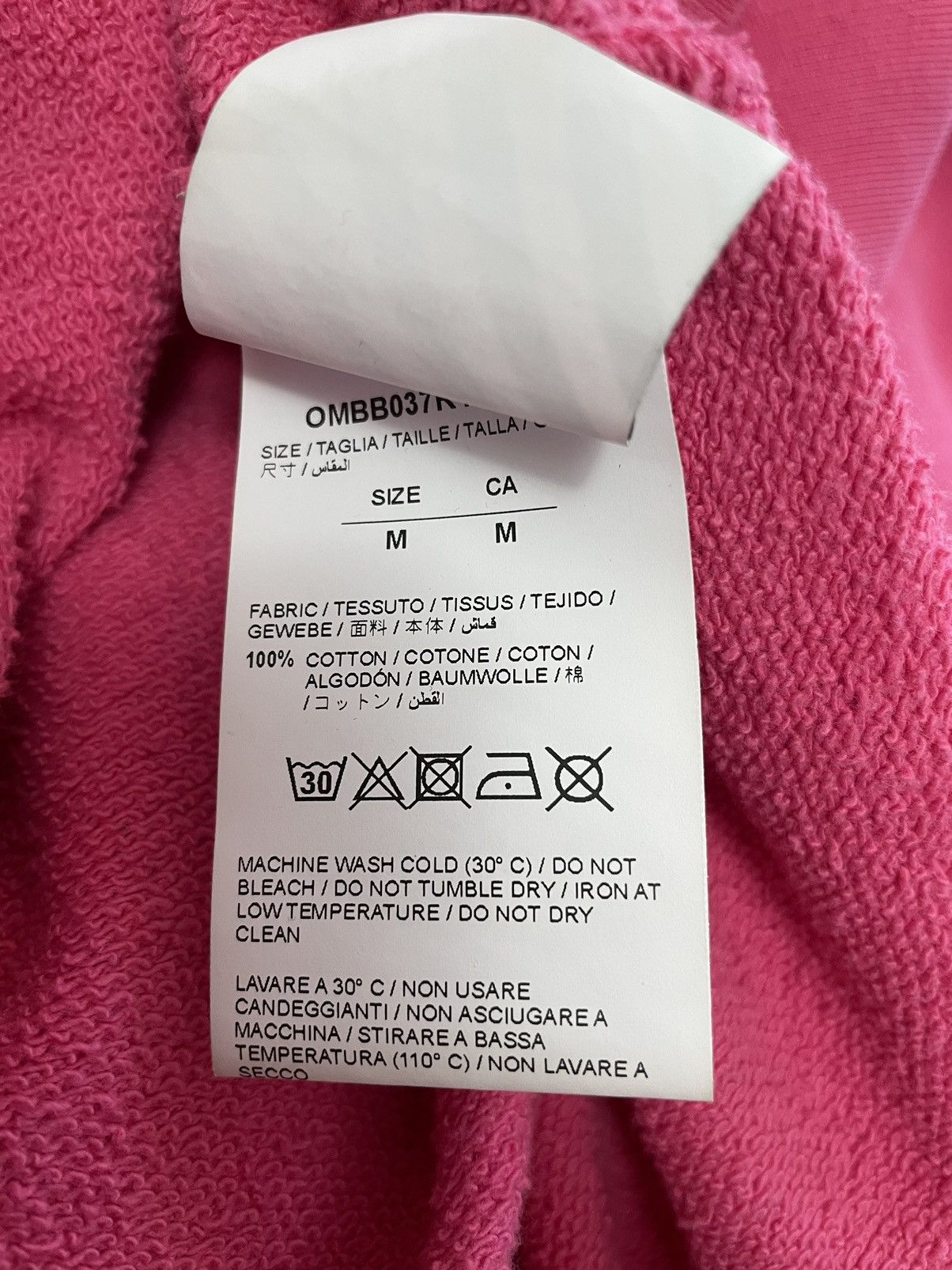 Off-White Exclusive Pink 'Impressionism' Boat Hoodie Size US M / EU 48-50 / 2 - 7 Thumbnail