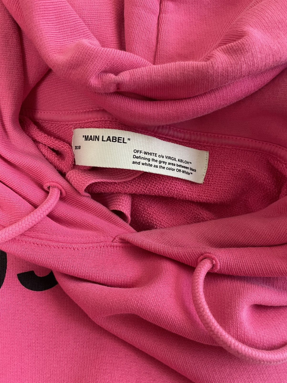 Off-White Exclusive Pink 'Impressionism' Boat Hoodie Size US M / EU 48-50 / 2 - 6 Thumbnail