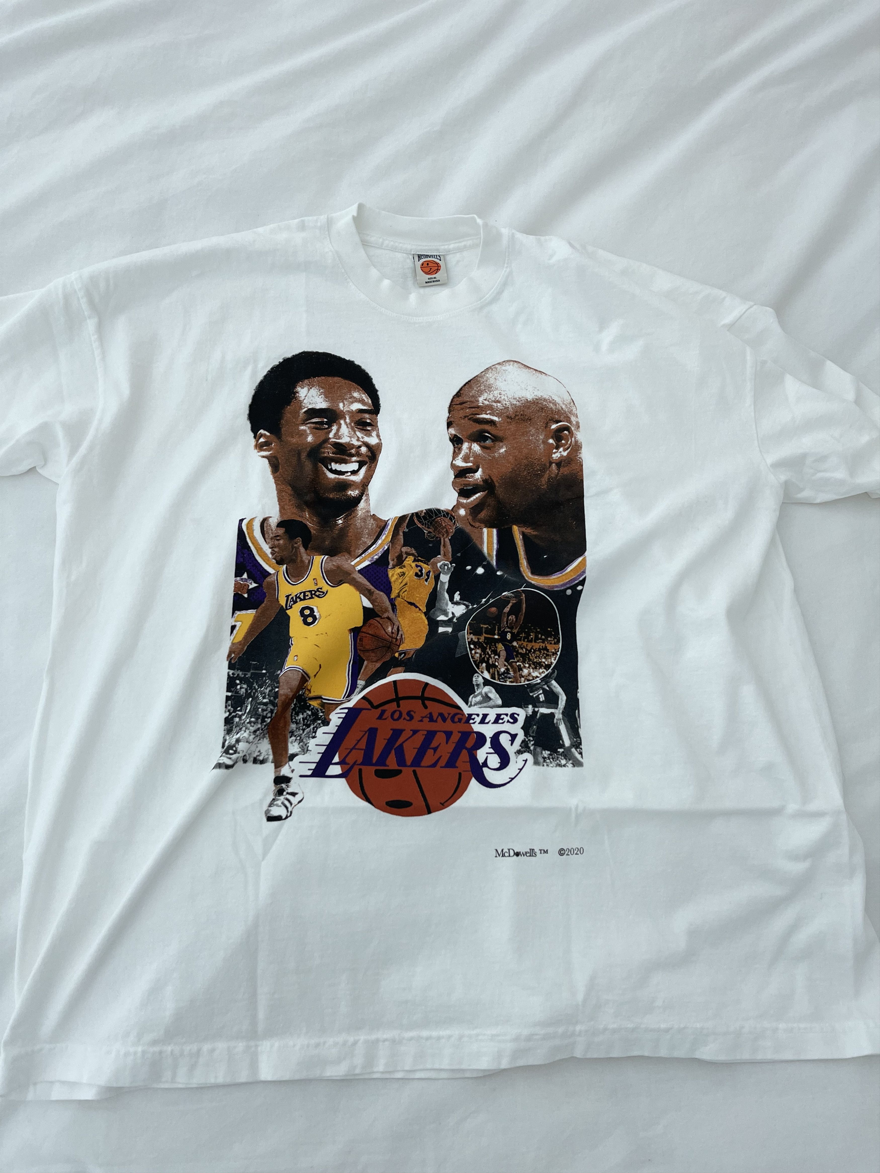 Other Mcdowells Shaq and Kobe Tee (White XL) Size US XL / EU 56 / 4 - 2 Thumbnail