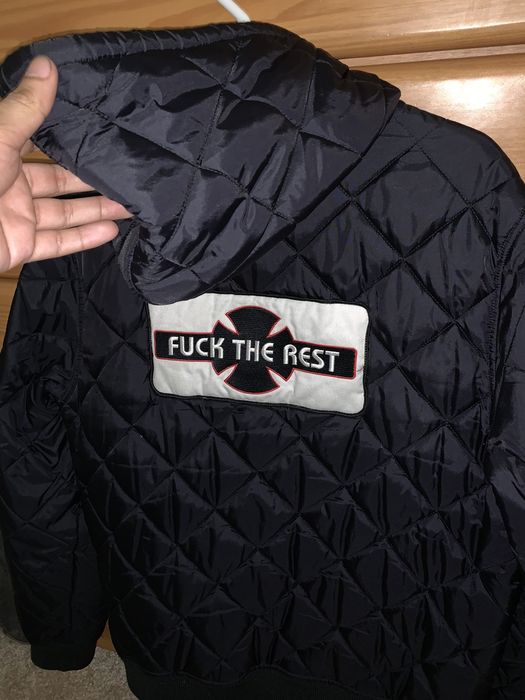 Supreme x hotsell independent jacket