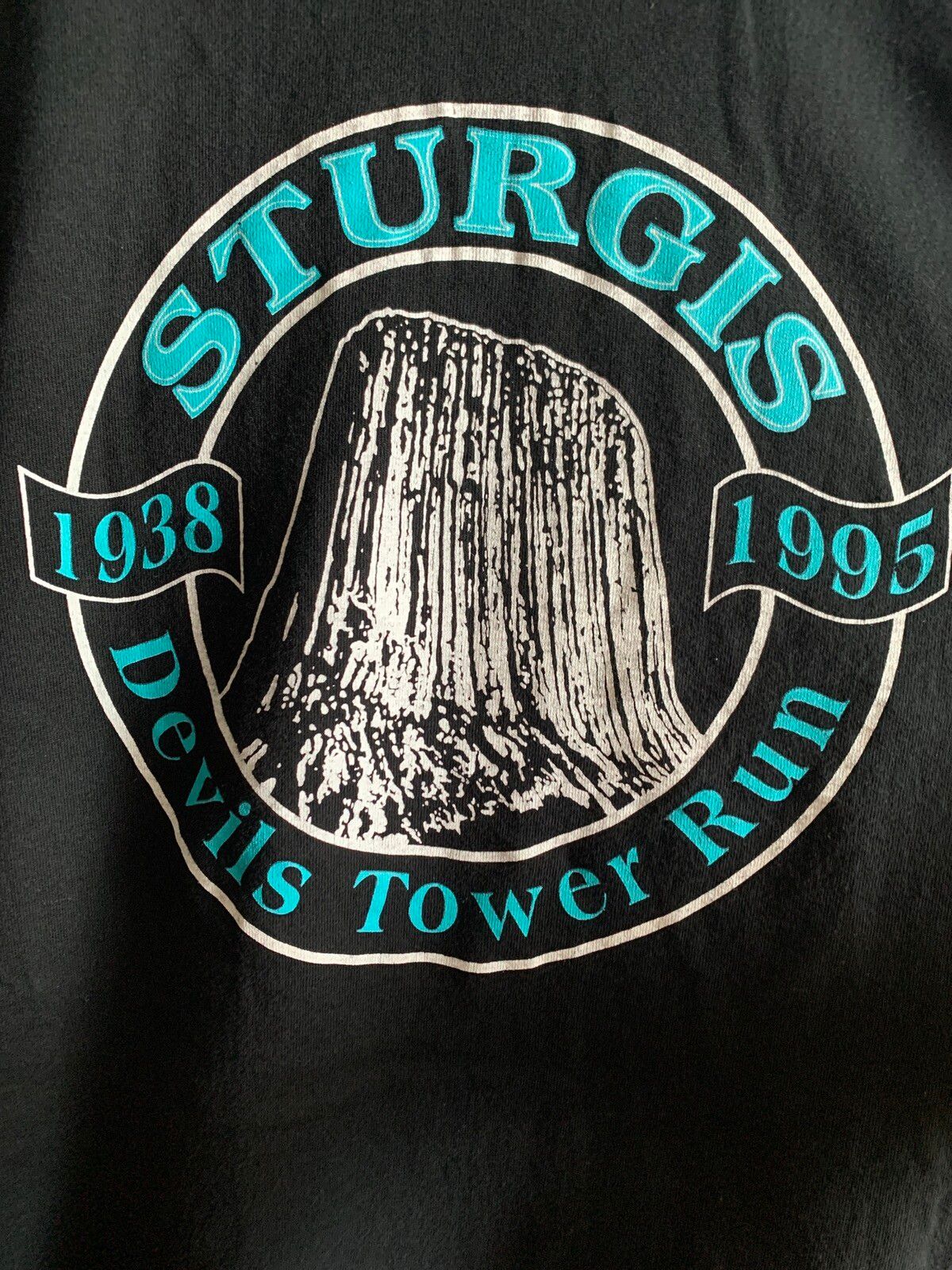 Vintage Vintage Sturgis “Devil’s Tower run 1995” shirt Size US XXL / EU 58 / 5 - 2 Preview